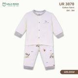  Bộ Sơ Sinh Dài Tay Chất Liệu Cotton UR 3878 