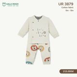  Bộ Sơ Sinh Dài Tay Hình Động Vật UR 3879 