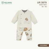  Bộ Sơ Sinh Dài Tay Hình Động Vật UR 3879 