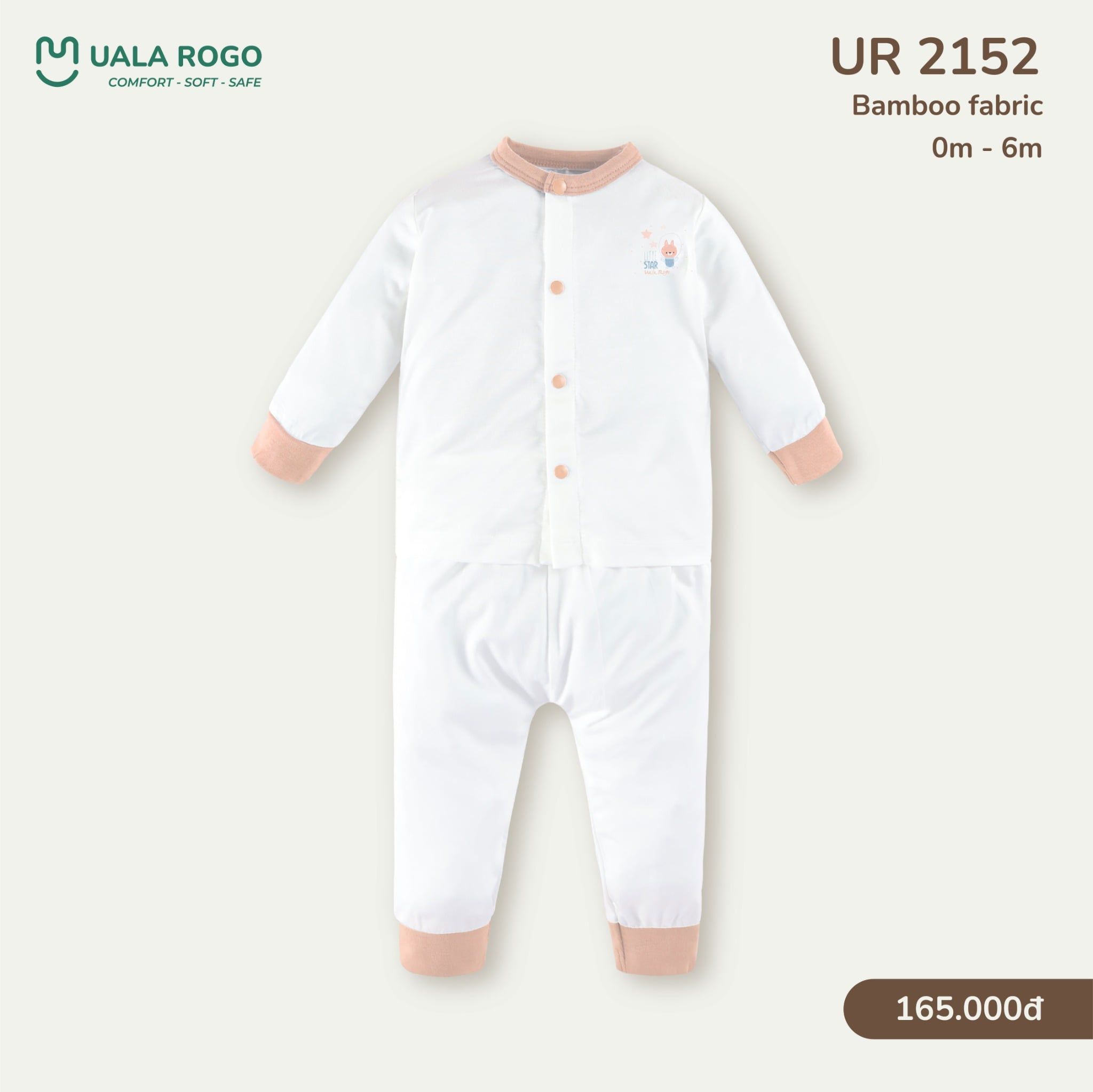  Bộ Sơ Sinh Cài Giữa UR 2152 