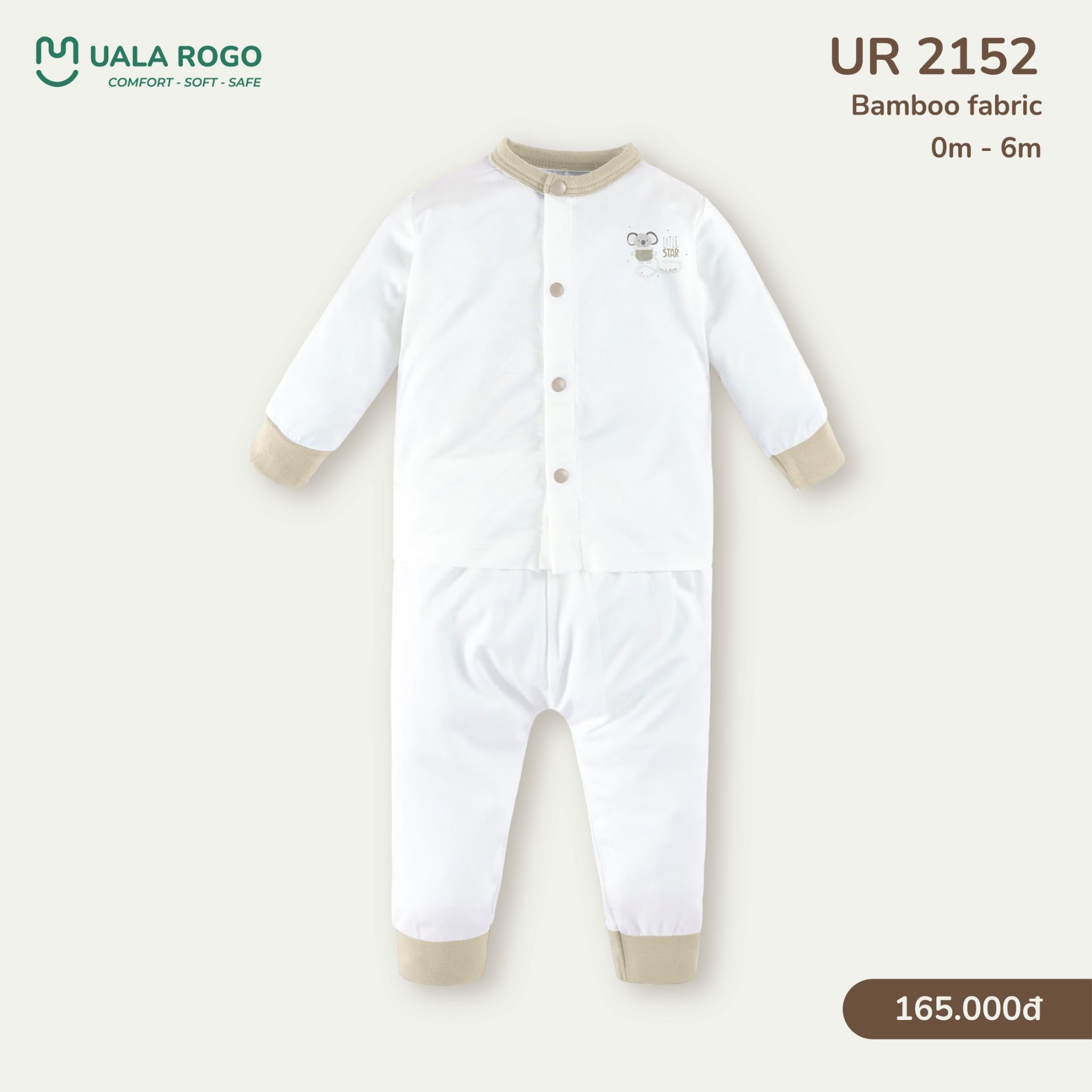  Bộ Sơ Sinh Cài Giữa UR 2152 