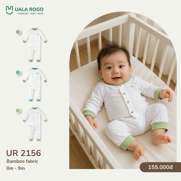  Bộ Dài Tay Sơ Sinh Cho Bé UR 2156 