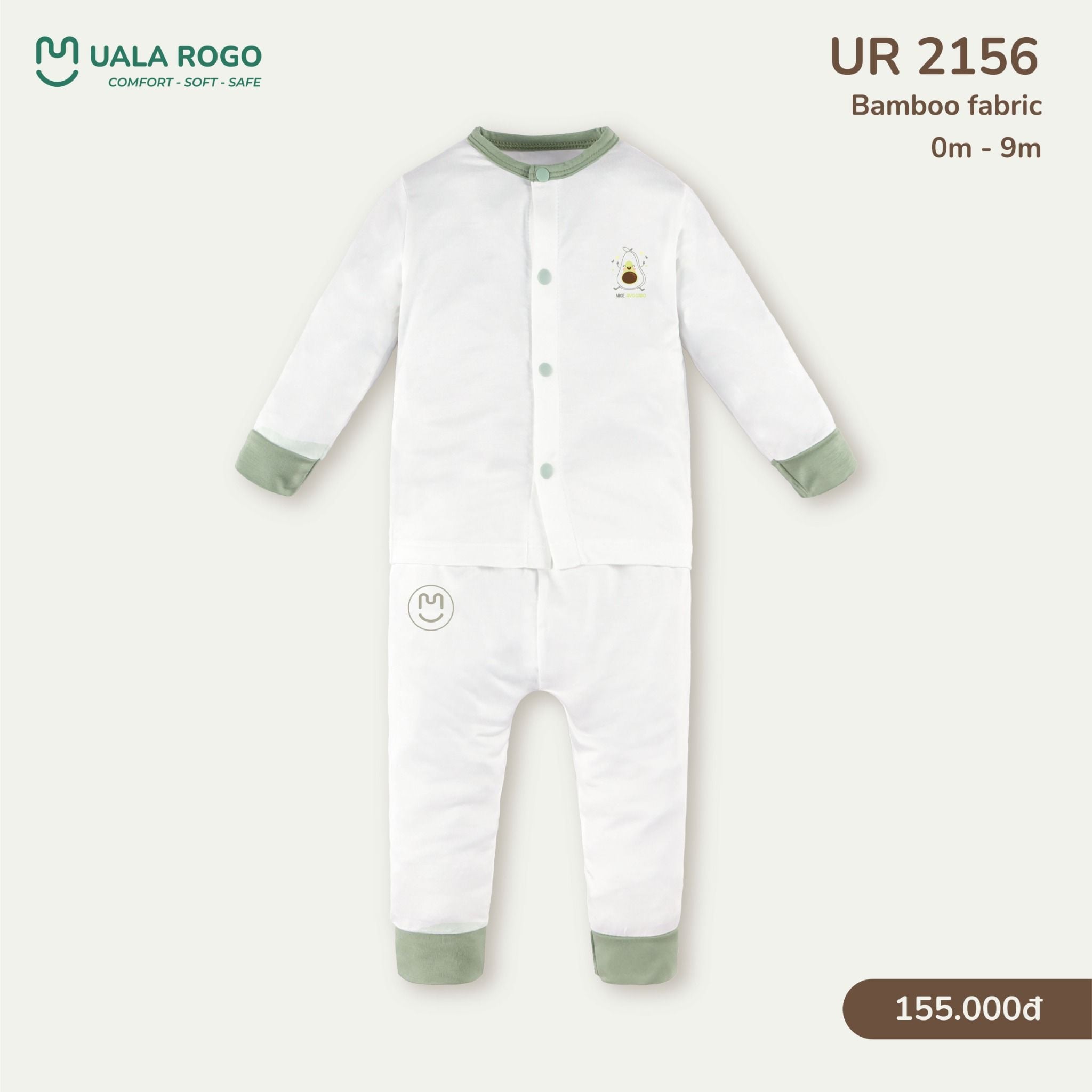  Bộ Dài Tay Sơ Sinh Cho Bé UR 2156 