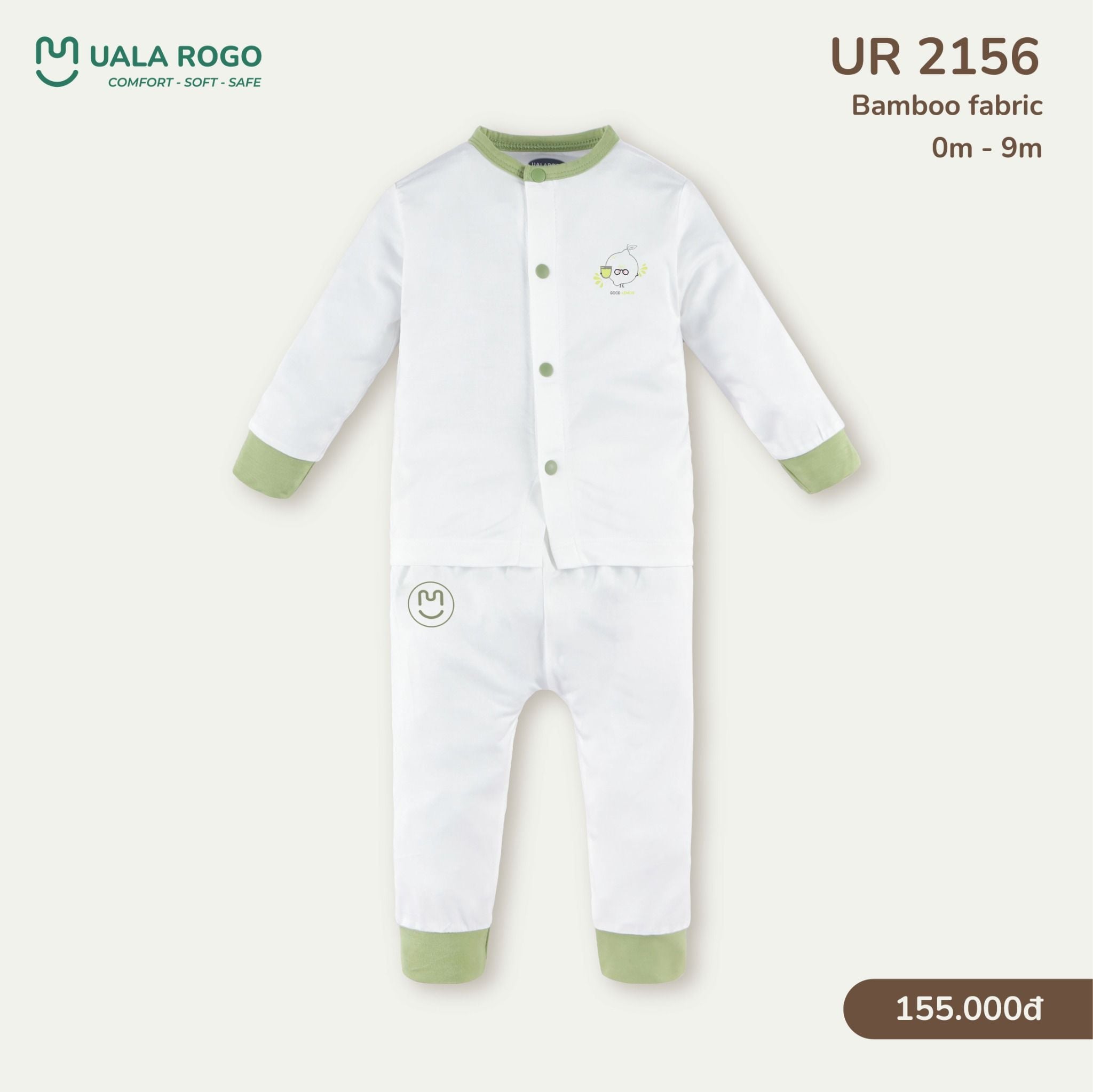  Bộ Dài Tay Sơ Sinh Cho Bé UR 2156 