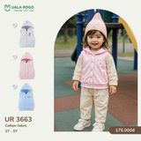  Áo Gile Trần Bông Có Mũ UR 3663 