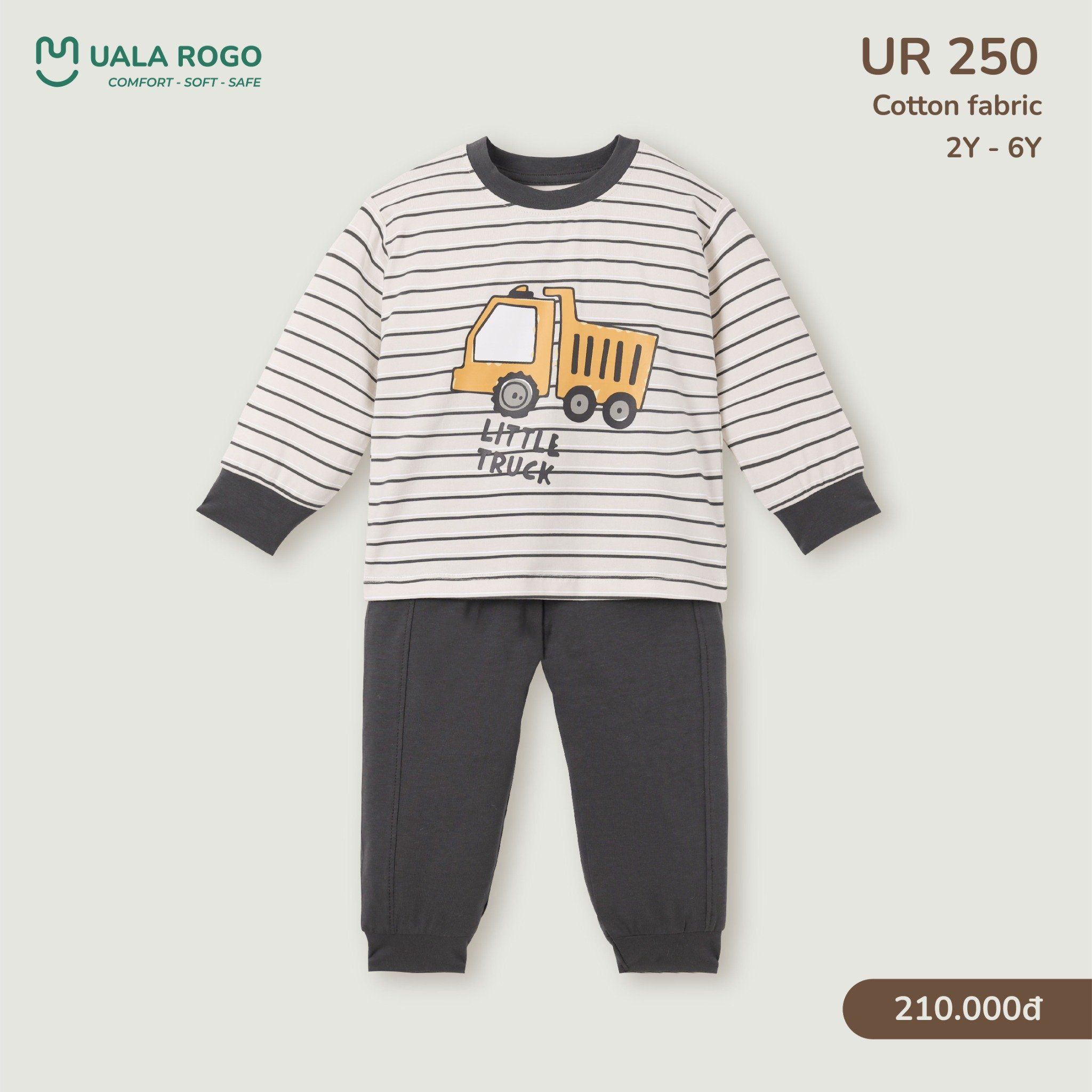  Bộ Dài Tay Chất Liệu Cotton UR 250 
