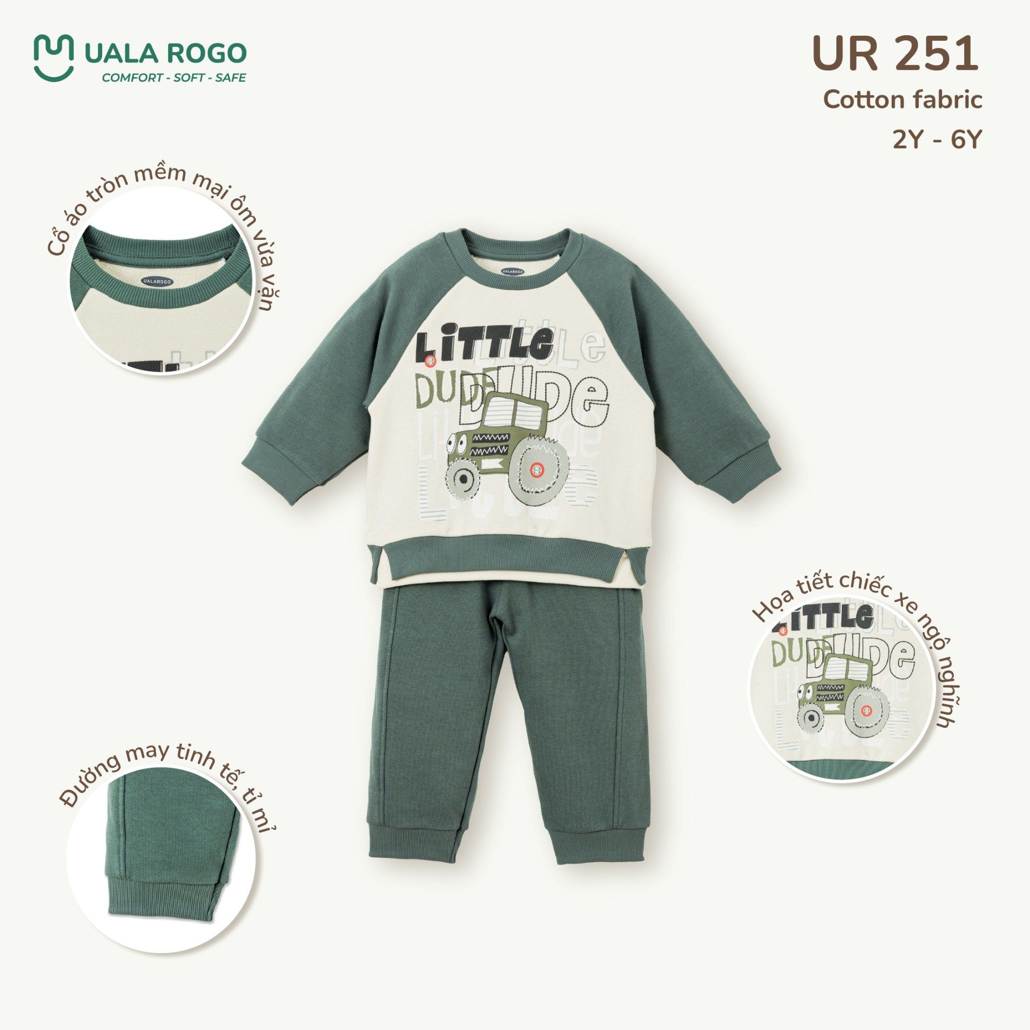  Bộ Quần Áo Chất Liệu Cotton UR 251 