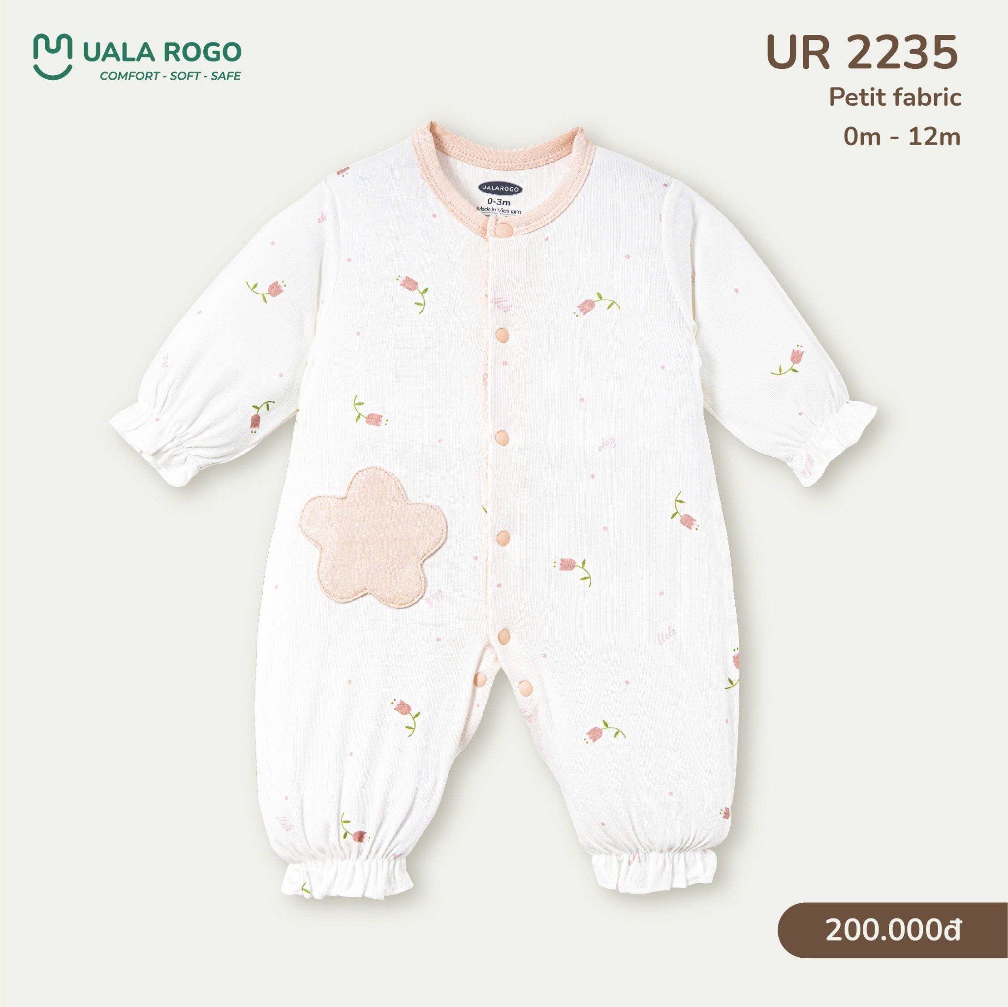  Bộ Body Dài Chất Liệu Petit UR 2235 