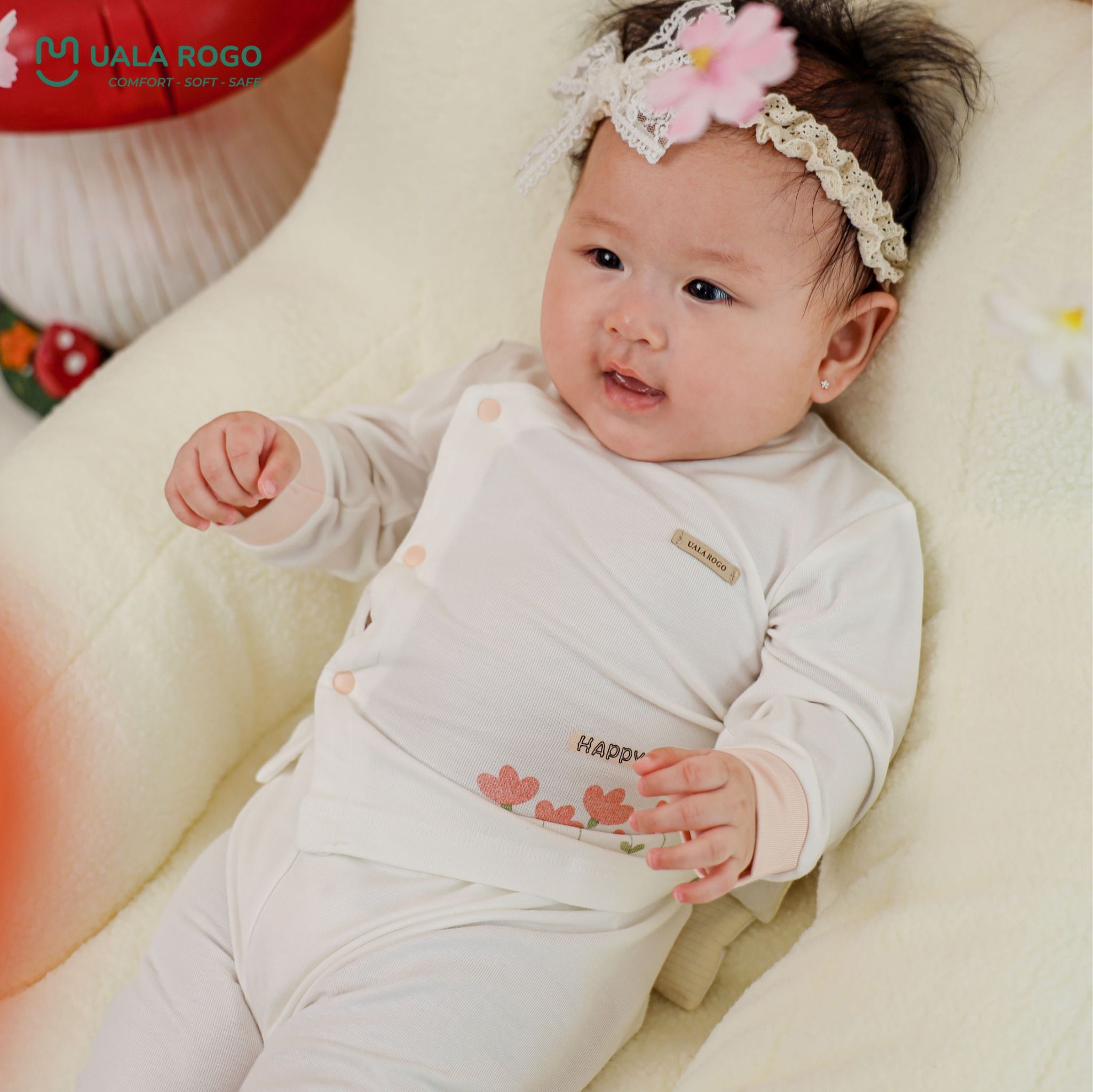  Bộ Sơ Sinh Cài Chéo UR 2234 