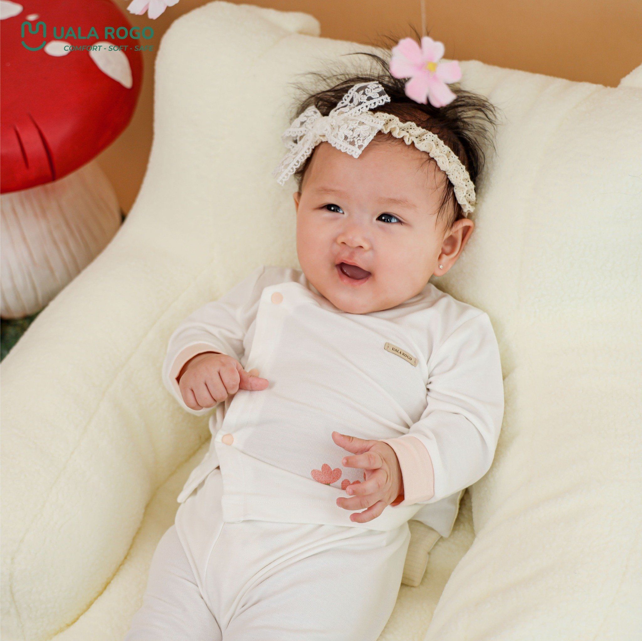  Bộ Sơ Sinh Cài Chéo UR 2234 