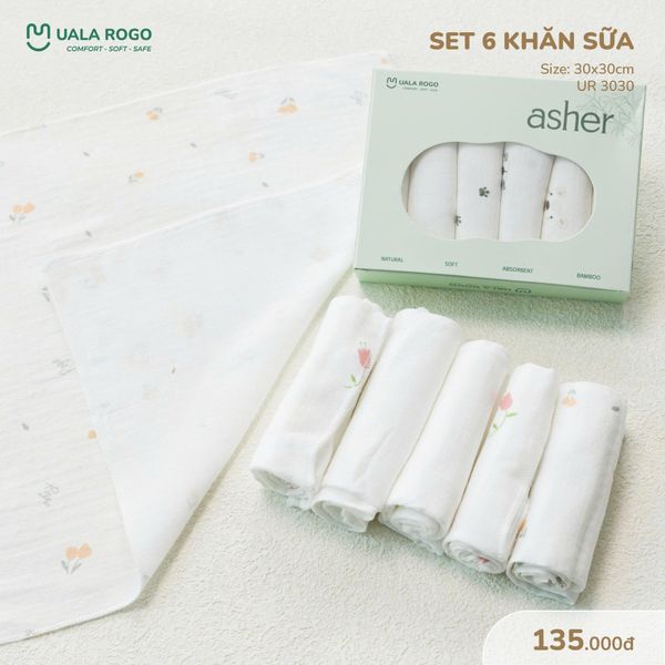  Set Khăn Sữa UR 3030 