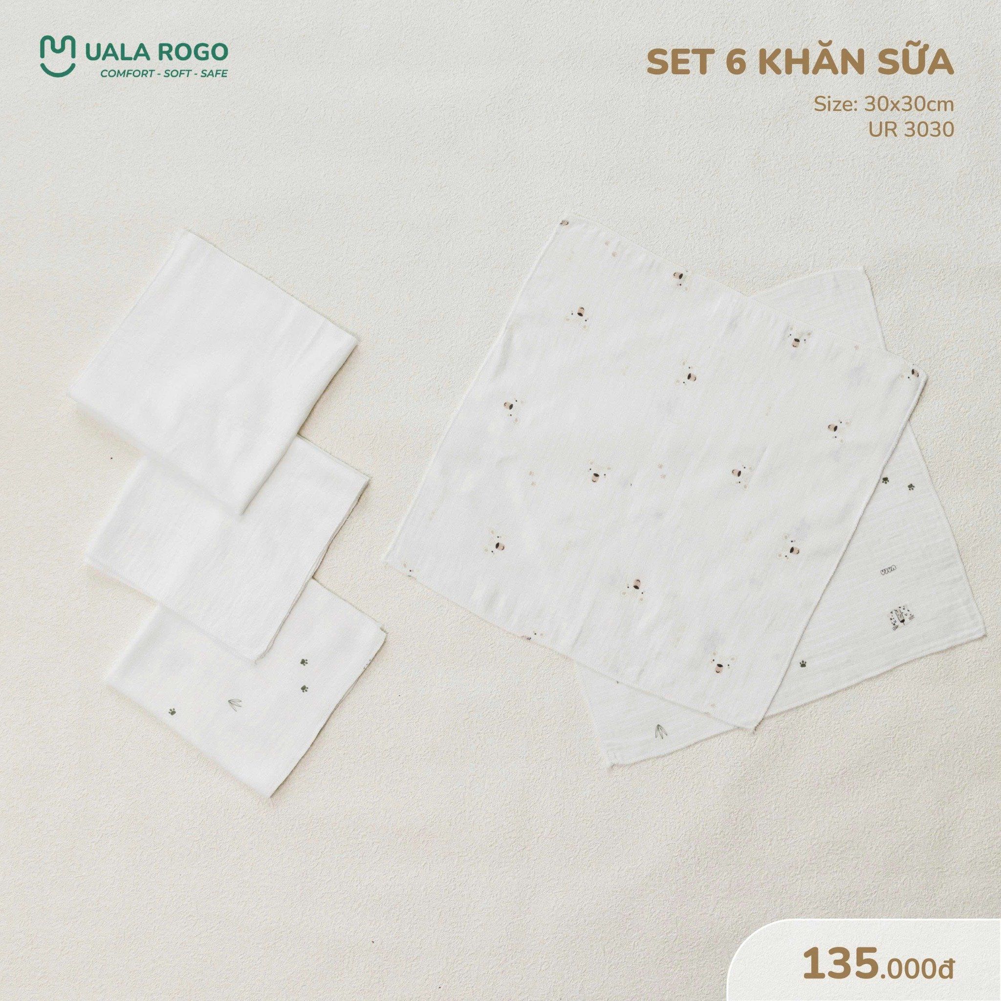  Set Khăn Sữa UR 3030 