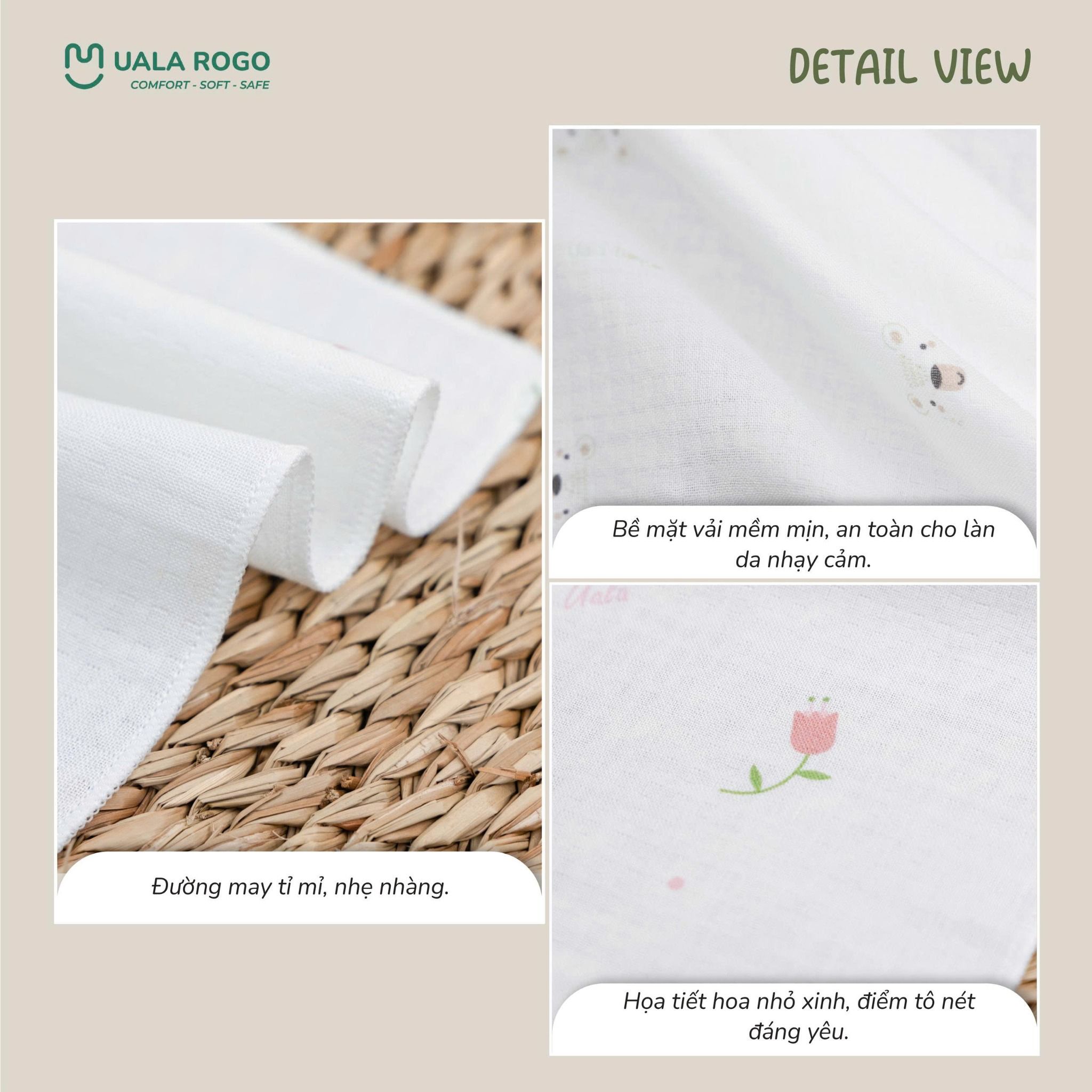  Set Khăn Sữa UR 3030 