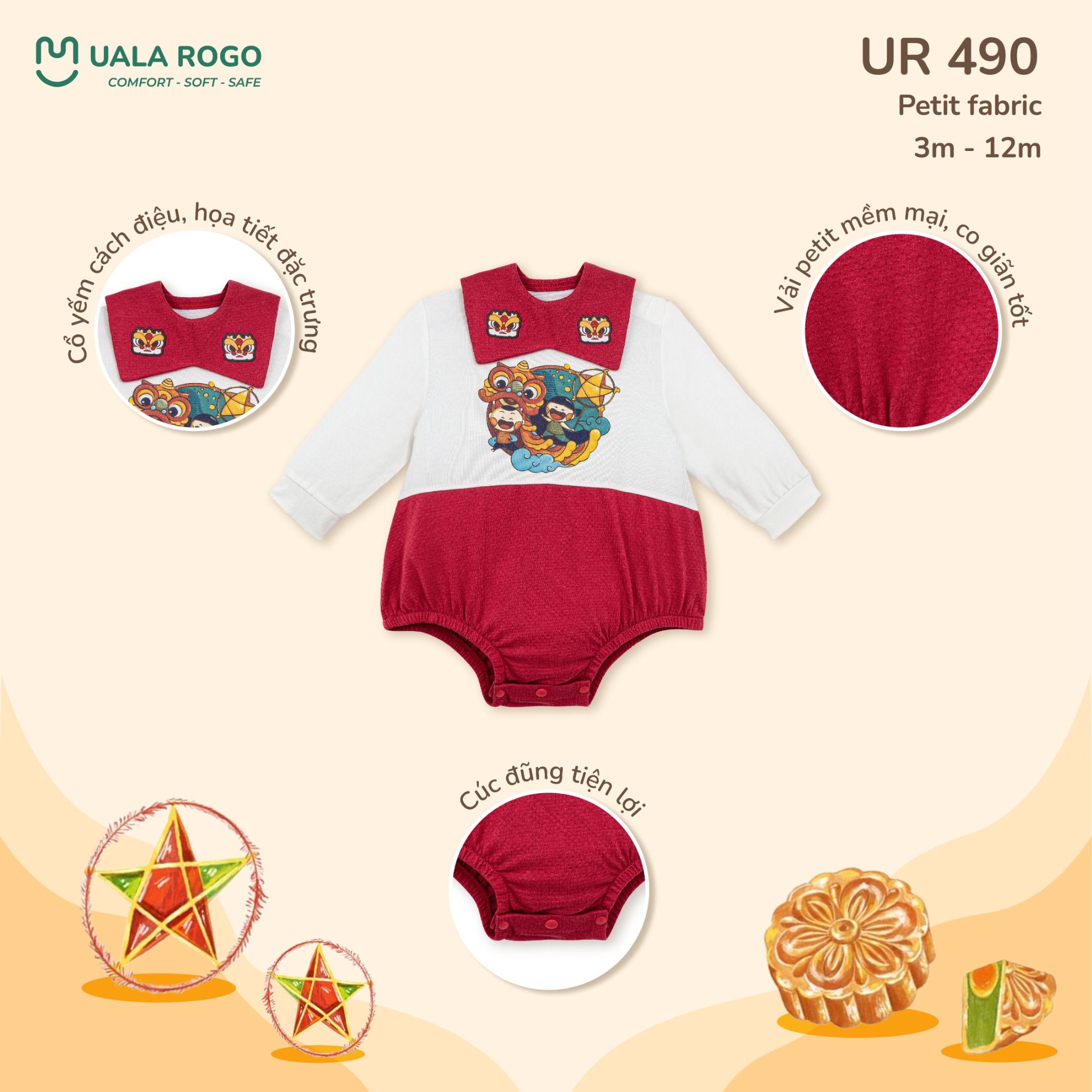  Bộ Body Trung Thu Chất Liệu Petit UR 490 