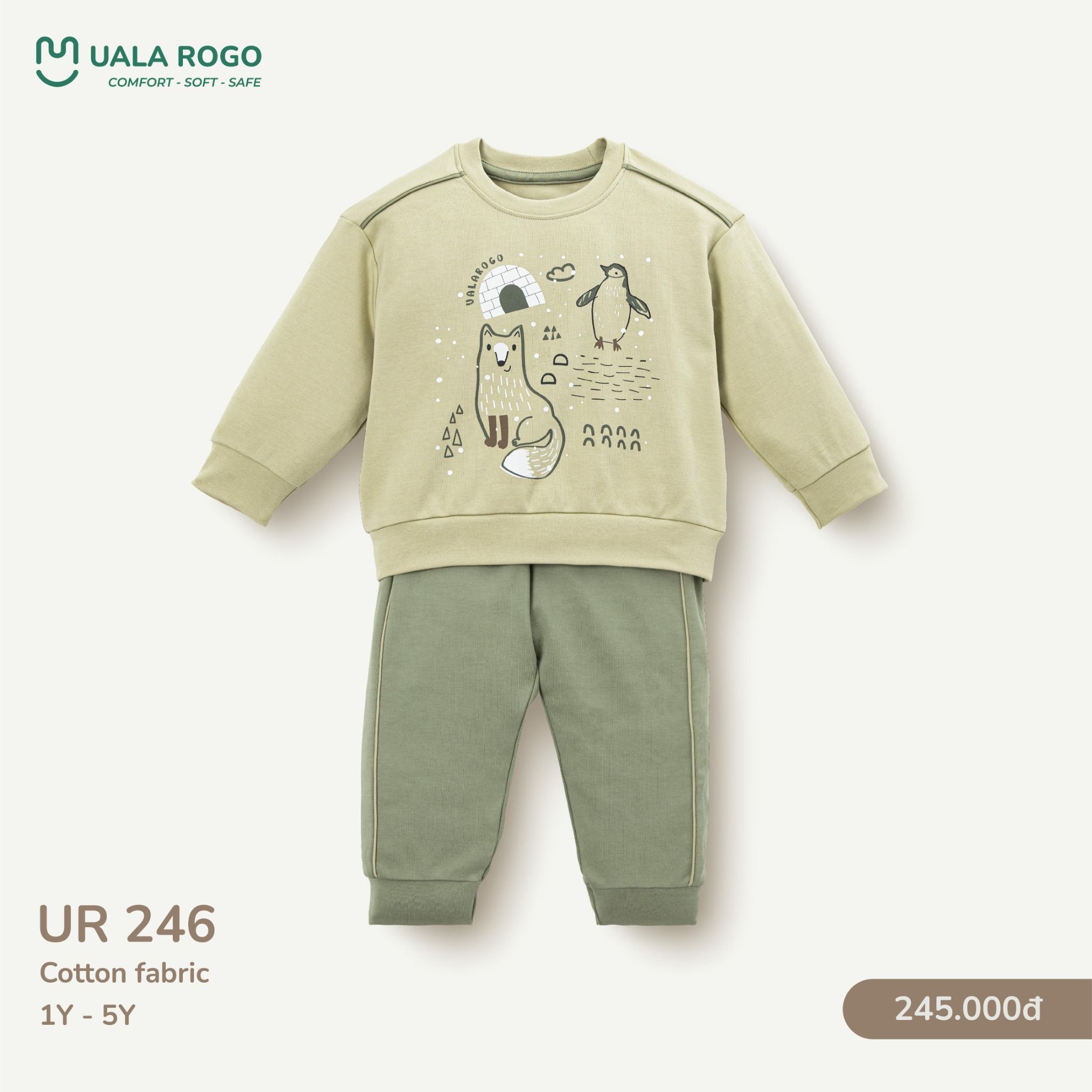  Bộ Dài Chất Liệu Cotton UR 246 