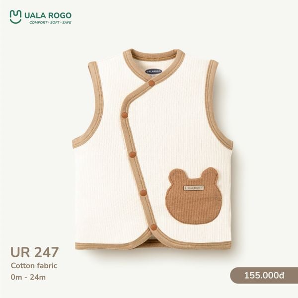  Áo Gile Cotton UR 247 