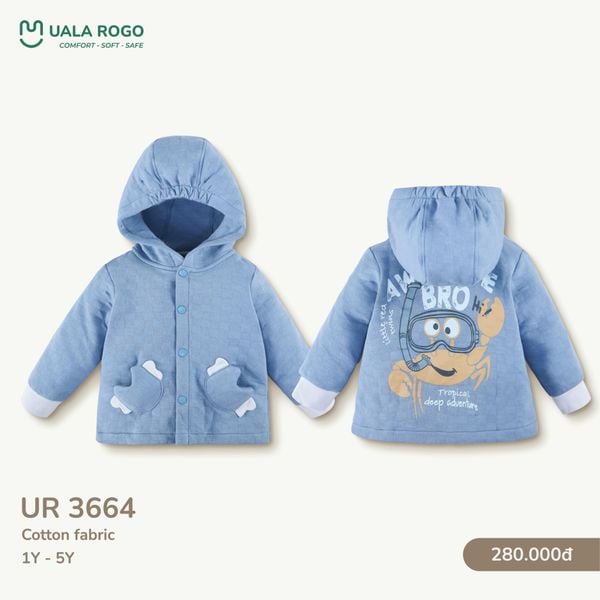  Áo Khoác Trần Bông UR 3664 