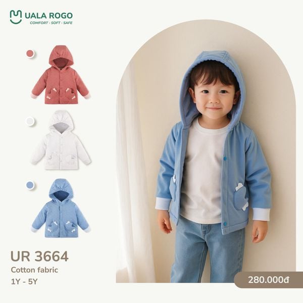  Áo Khoác Trần Bông UR 3664 