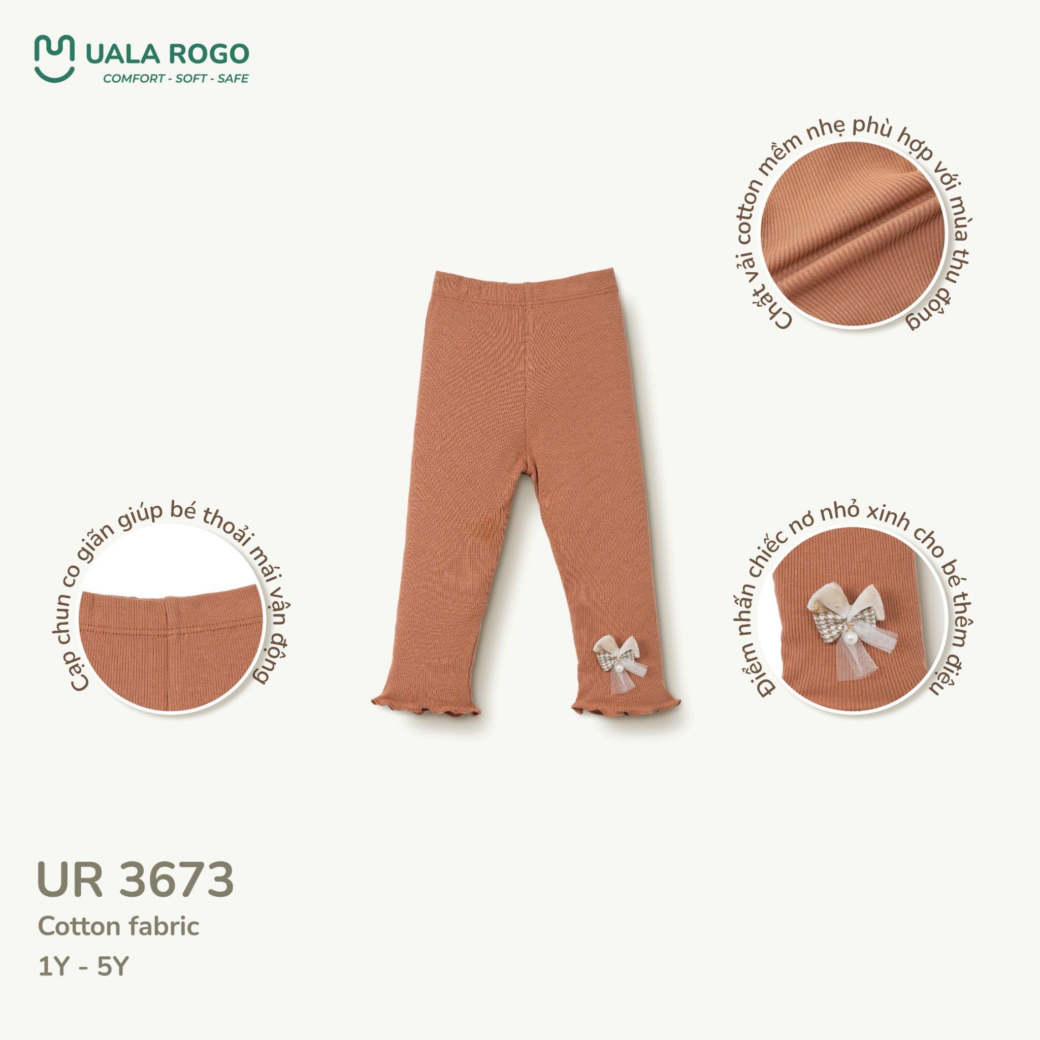  Quần Legging Cho Bé Gái UR 3673 