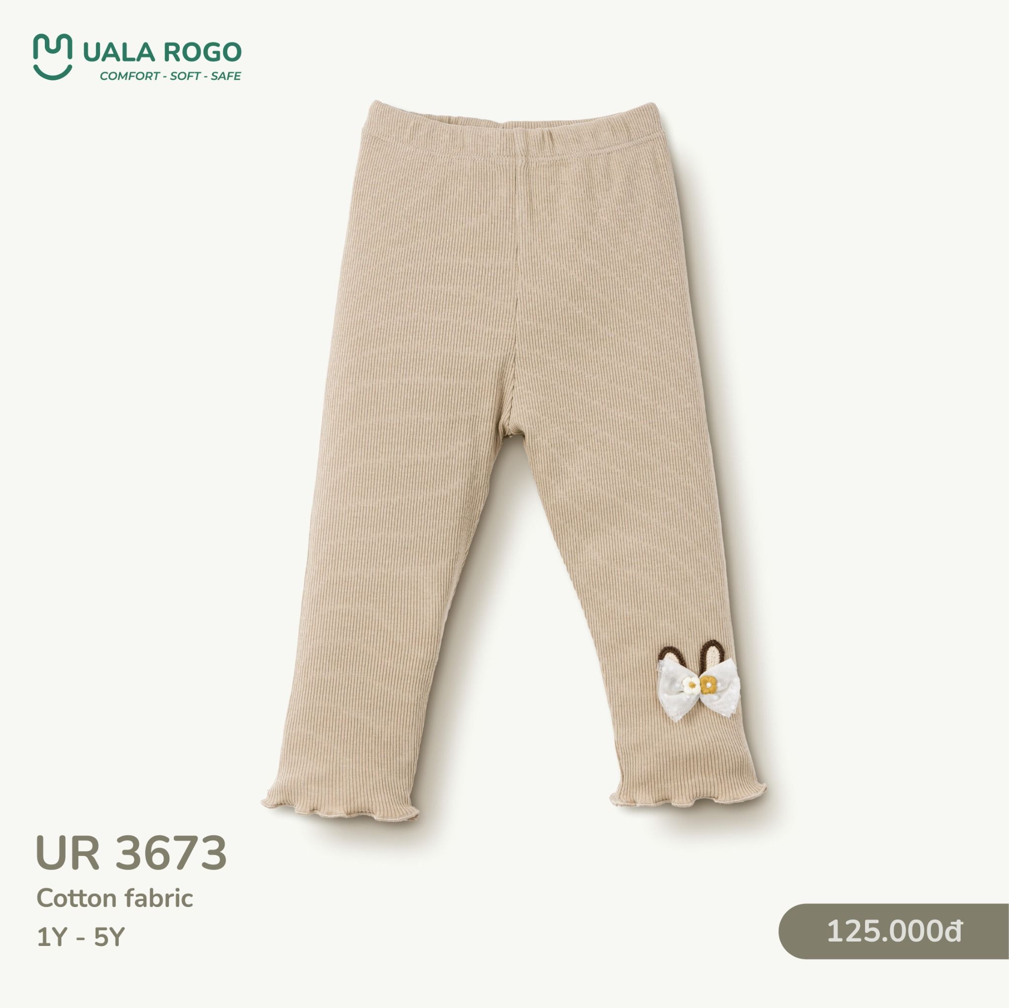  Quần Legging Cho Bé Gái UR 3673 