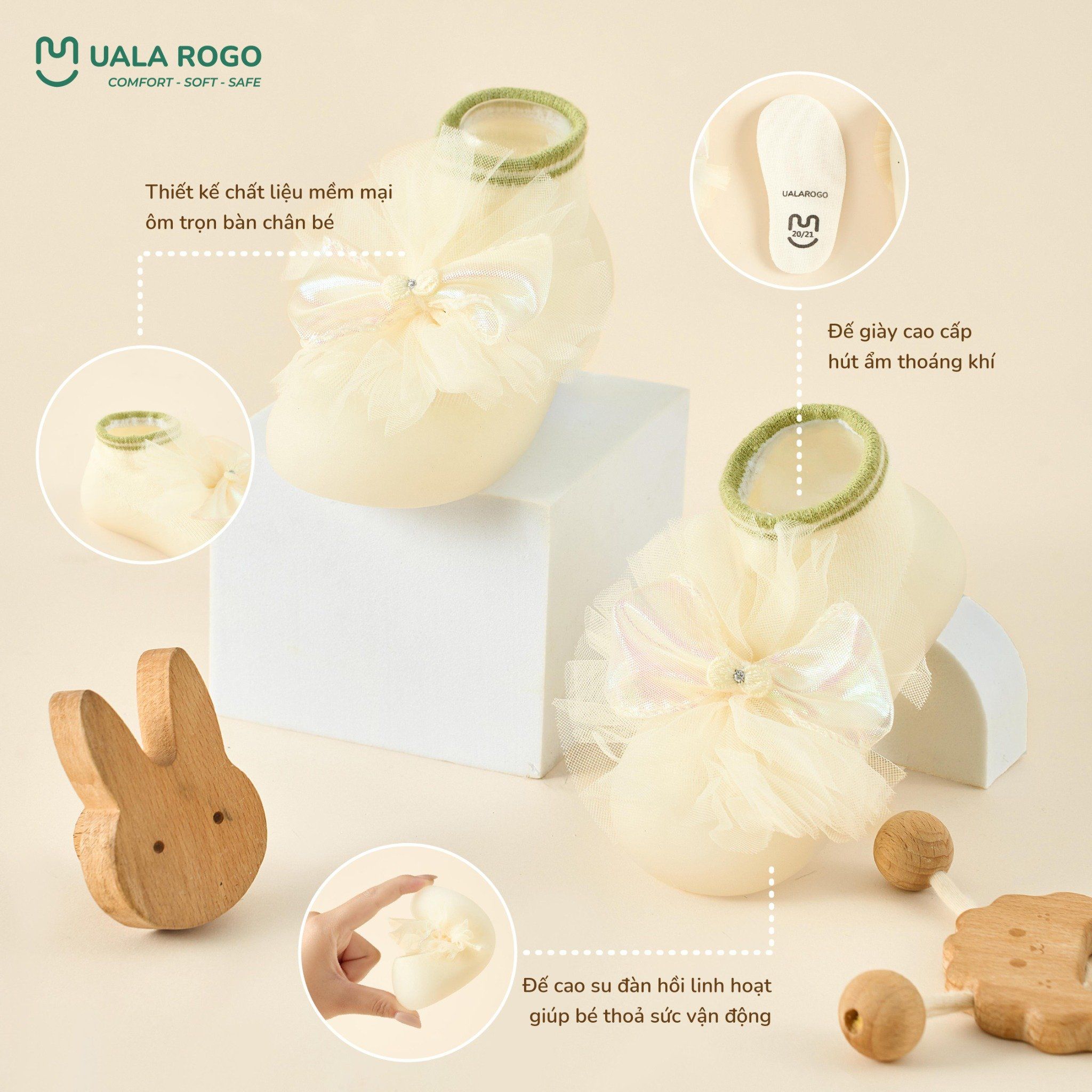  Giày Bún UalaRogo UR 5769 