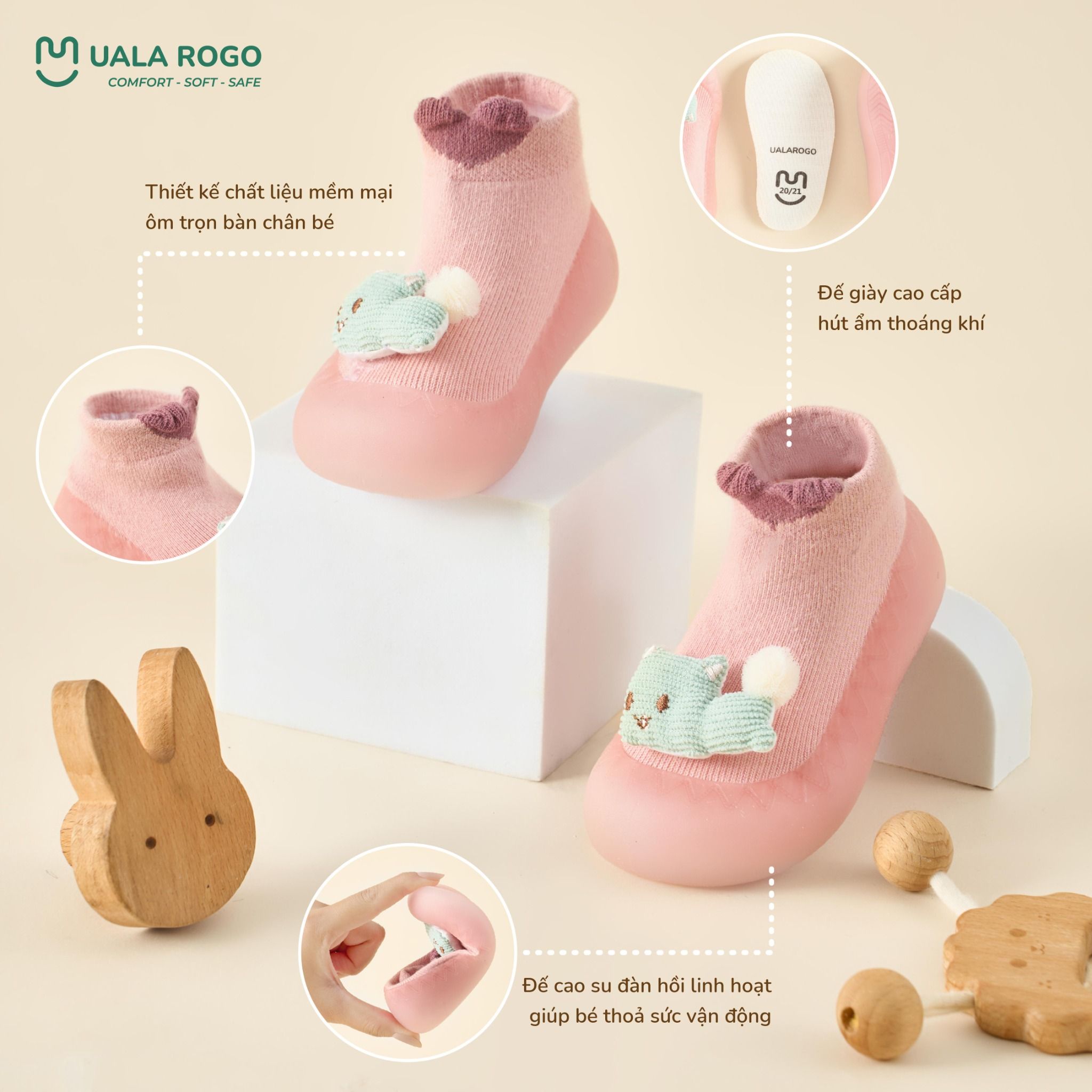  Giày Bún UalaRogo UR 5771 