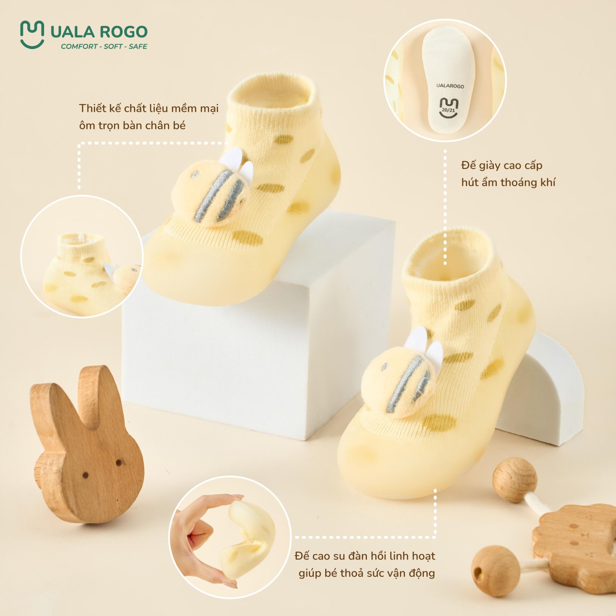  Giày Bún UalaRogo UR 5773 