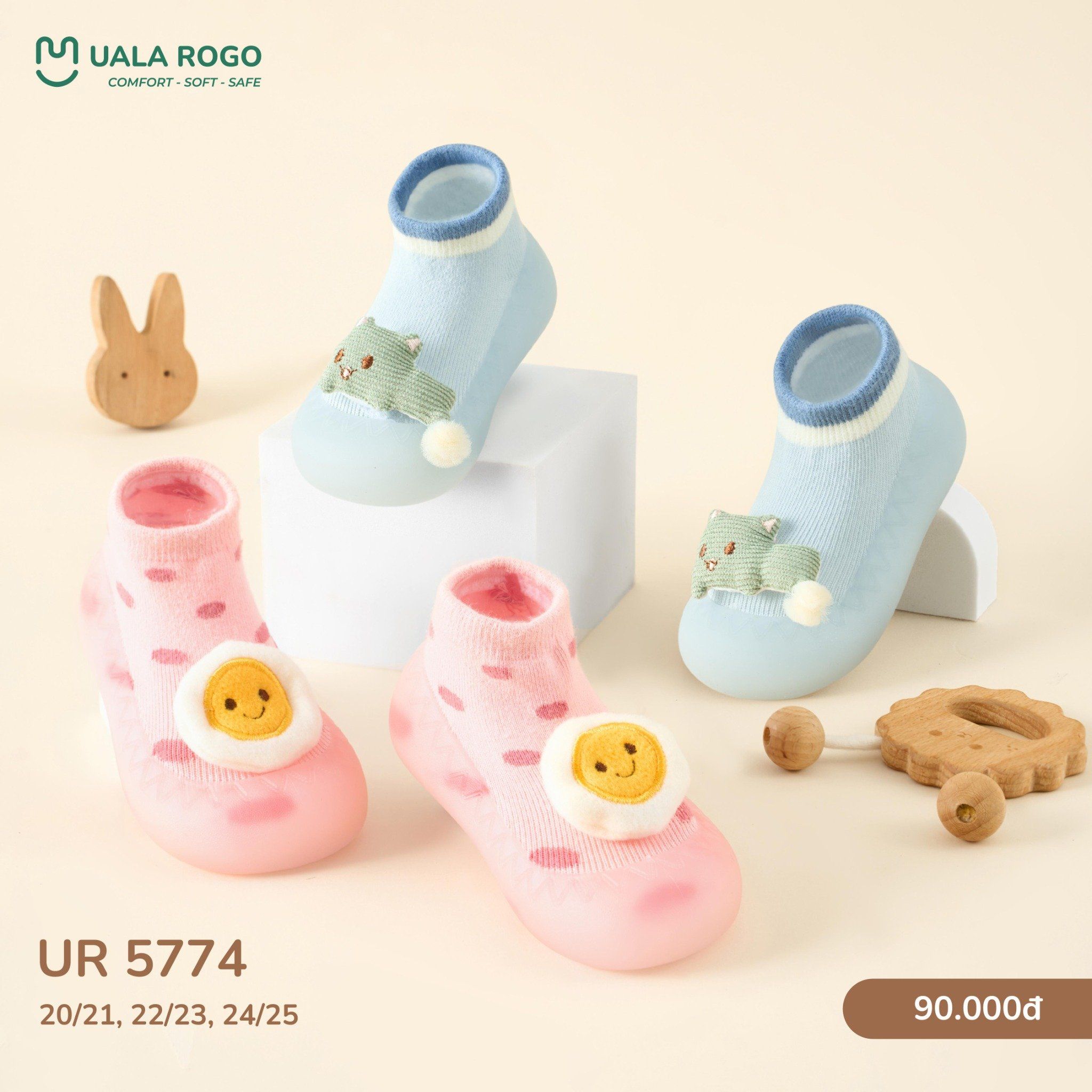  Giày Bún UalaRogo UR 5774 