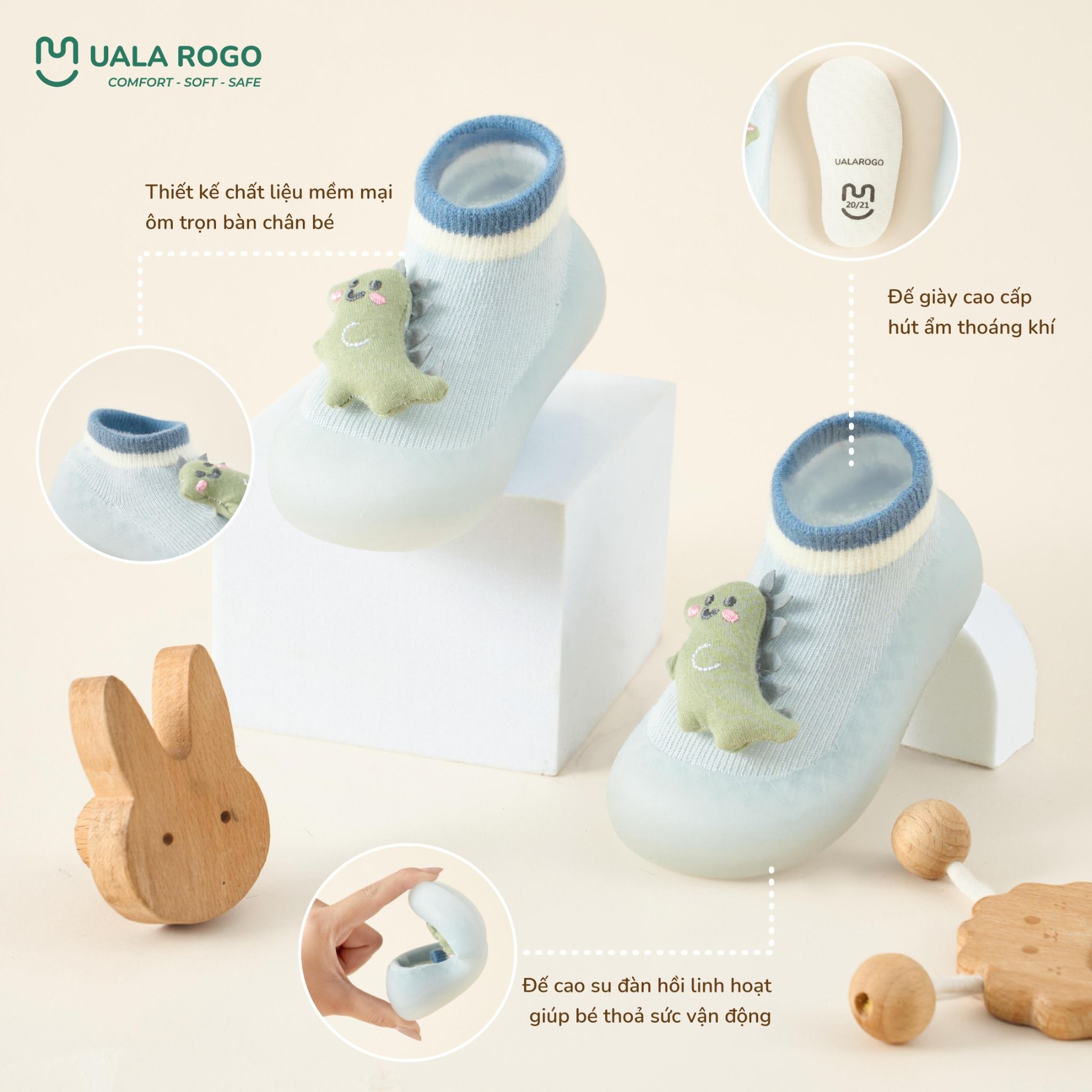  Giày Bún UalaRogo UR 5780 