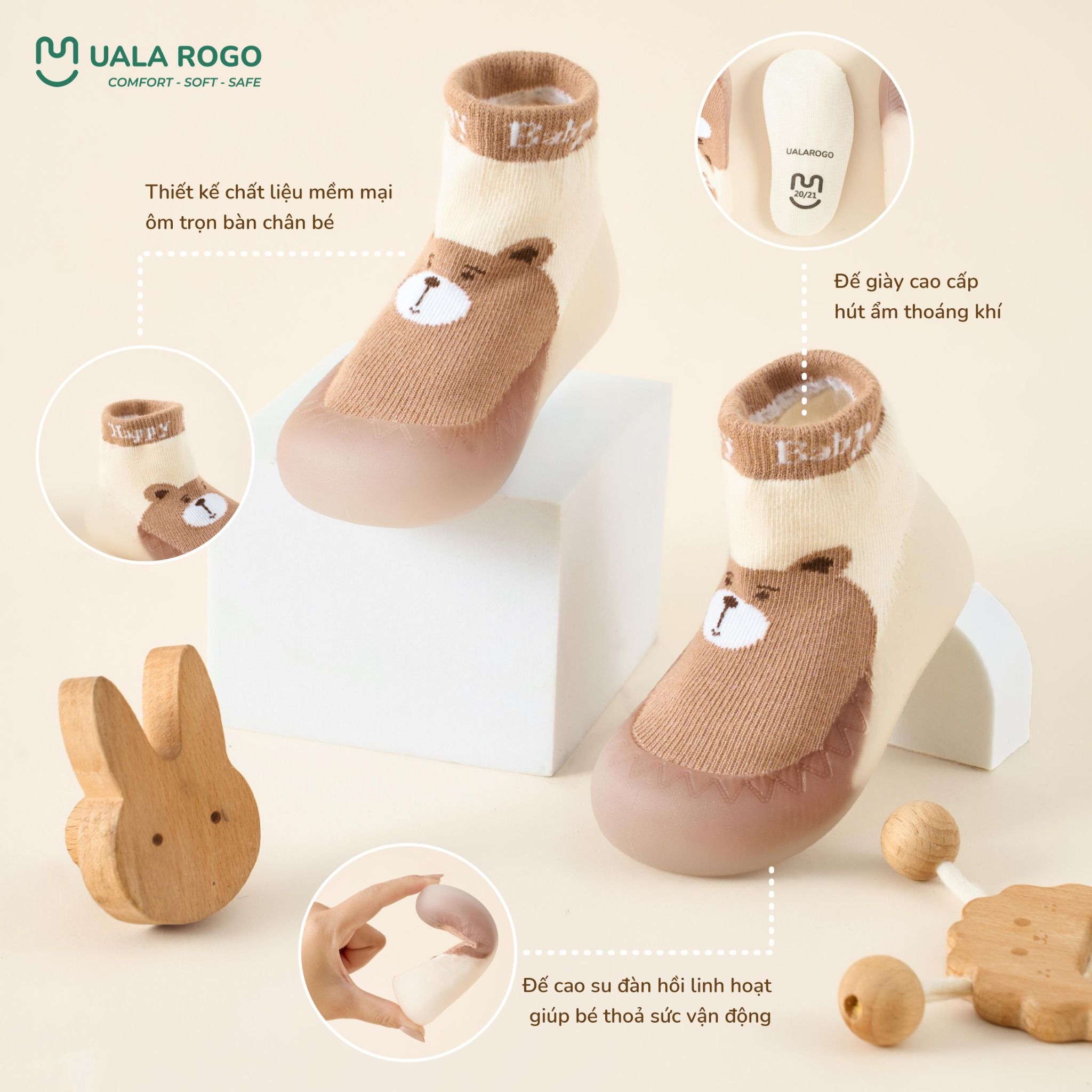  Giày Bún UalaRogo UR 5781 