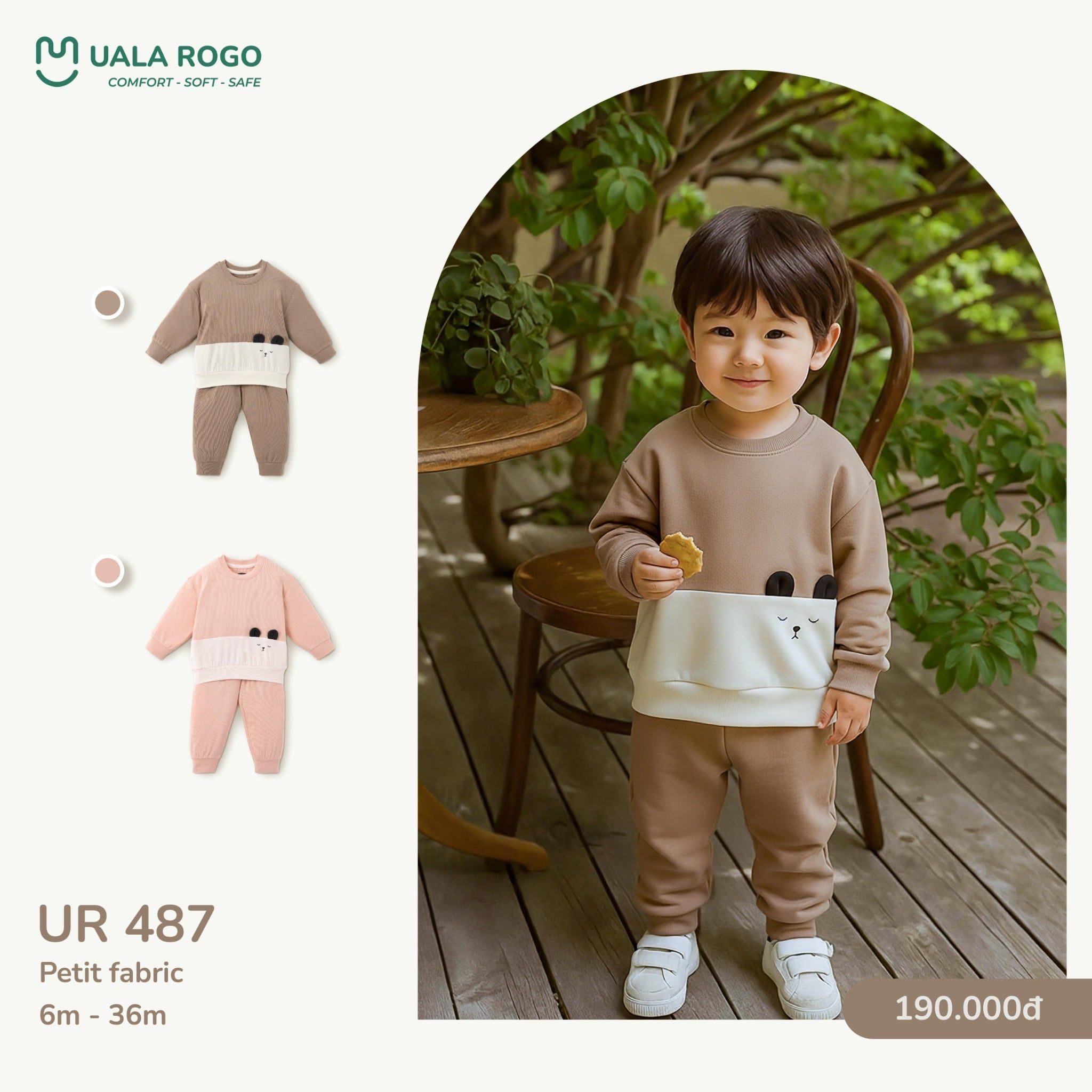  Bộ Dài Chất Liệu Petit UR 487 