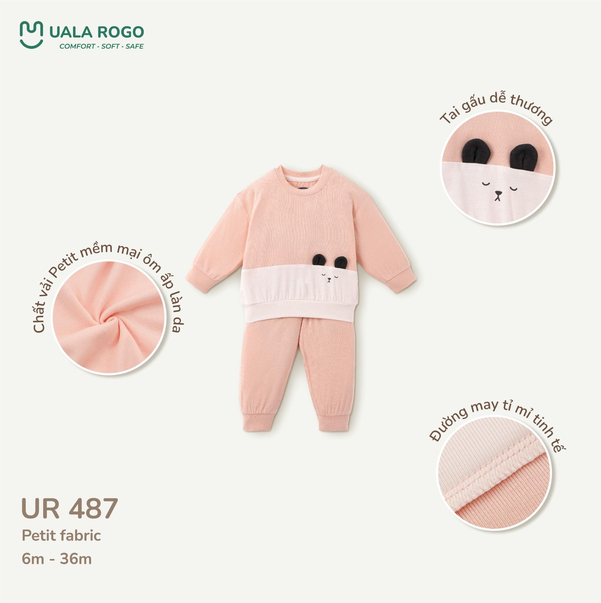  Bộ Dài Chất Liệu Petit UR 487 