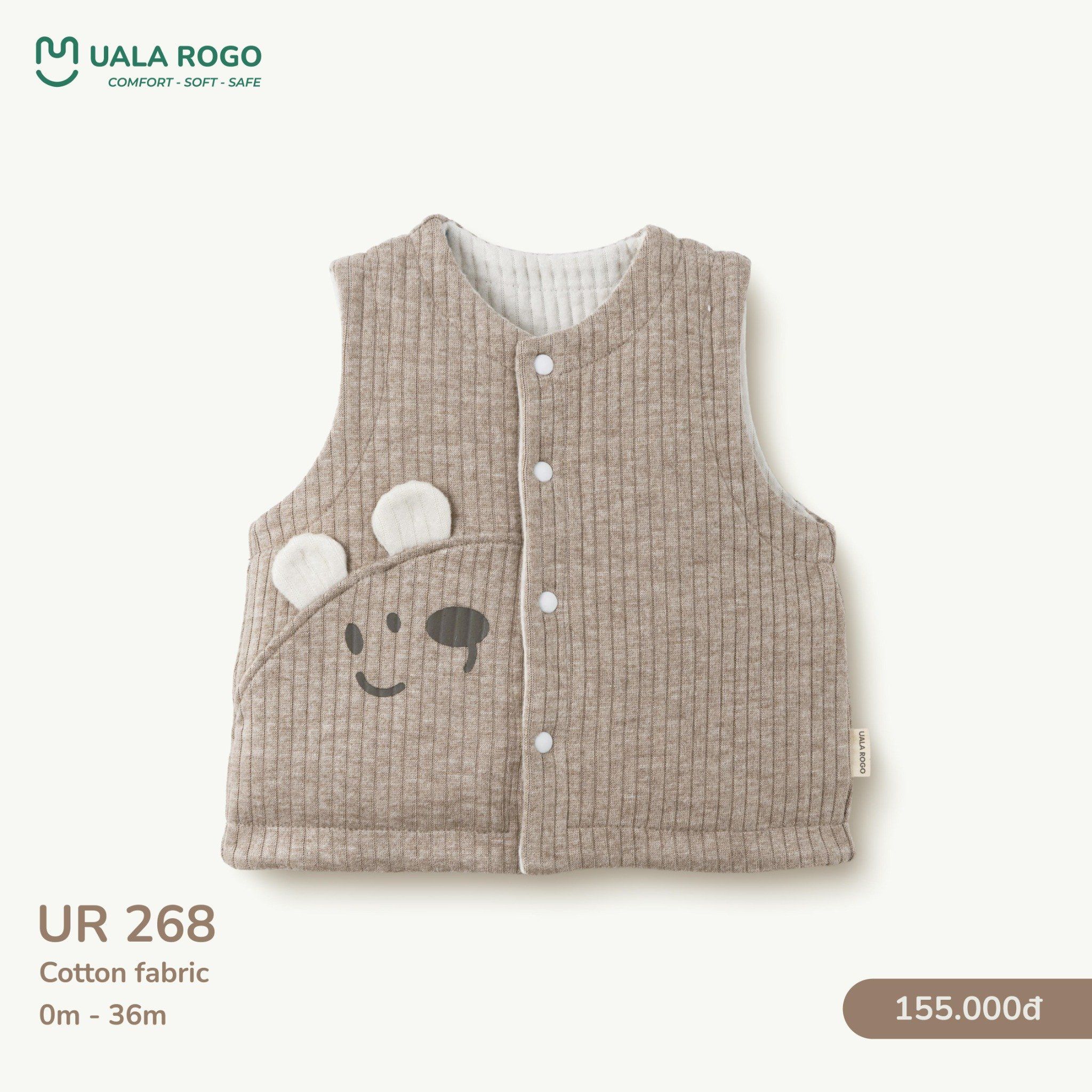  Áo Gile Chất Liệu Cotton UR 268 