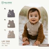  Áo Gile Chất Liệu Cotton UR 268 