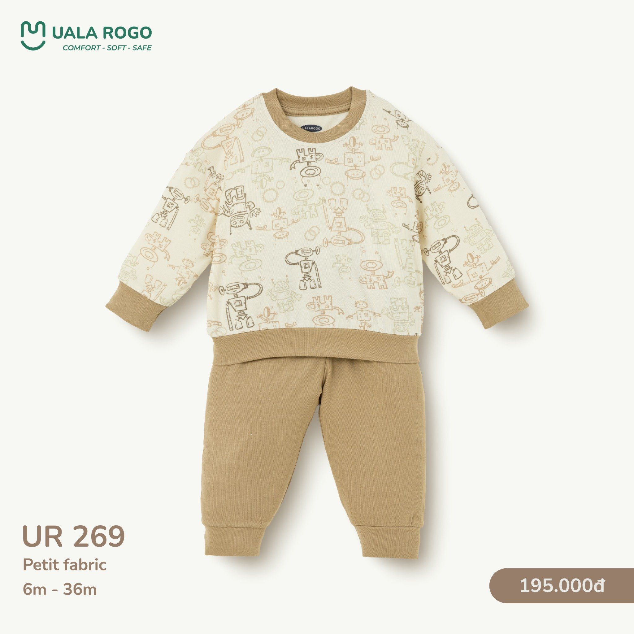  Bộ Dài Tay Cho Bé UR 269 