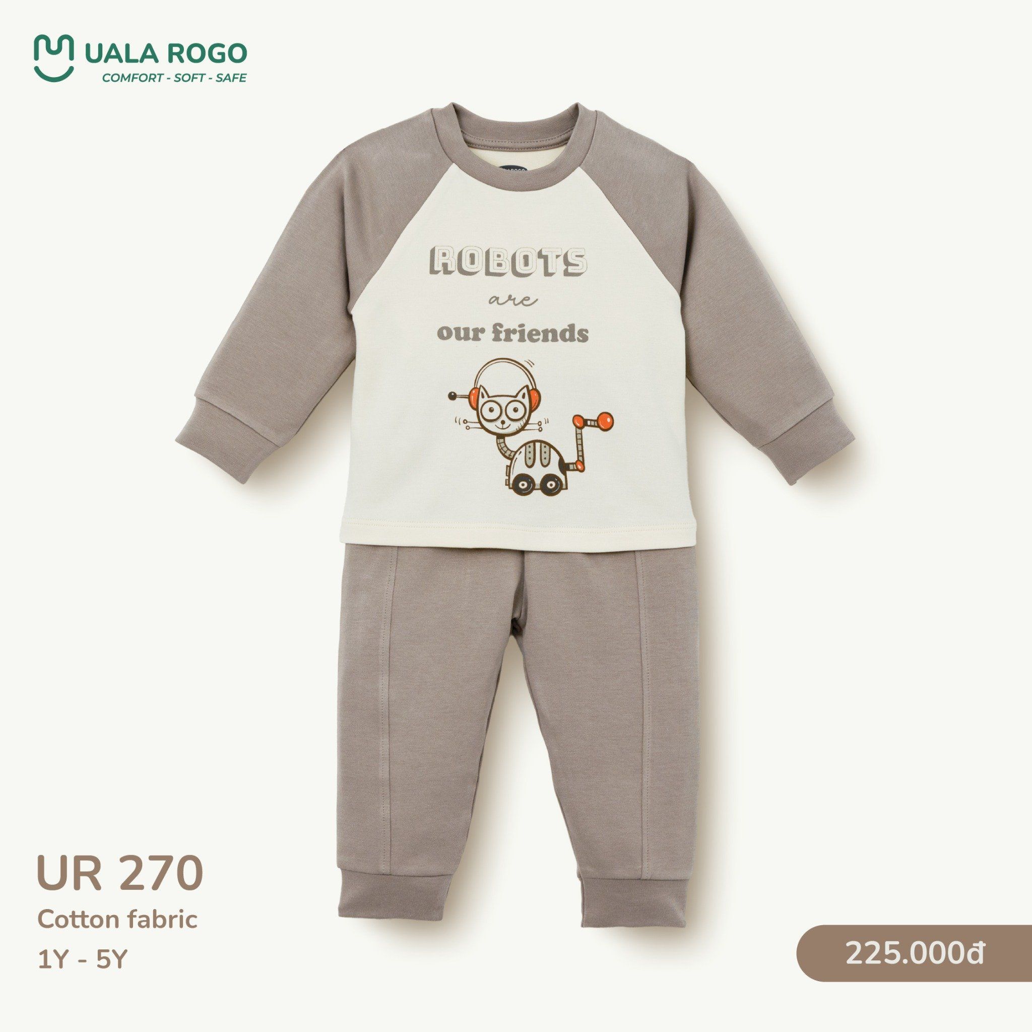  Bộ Dài Tay Cho Bé UR 270 