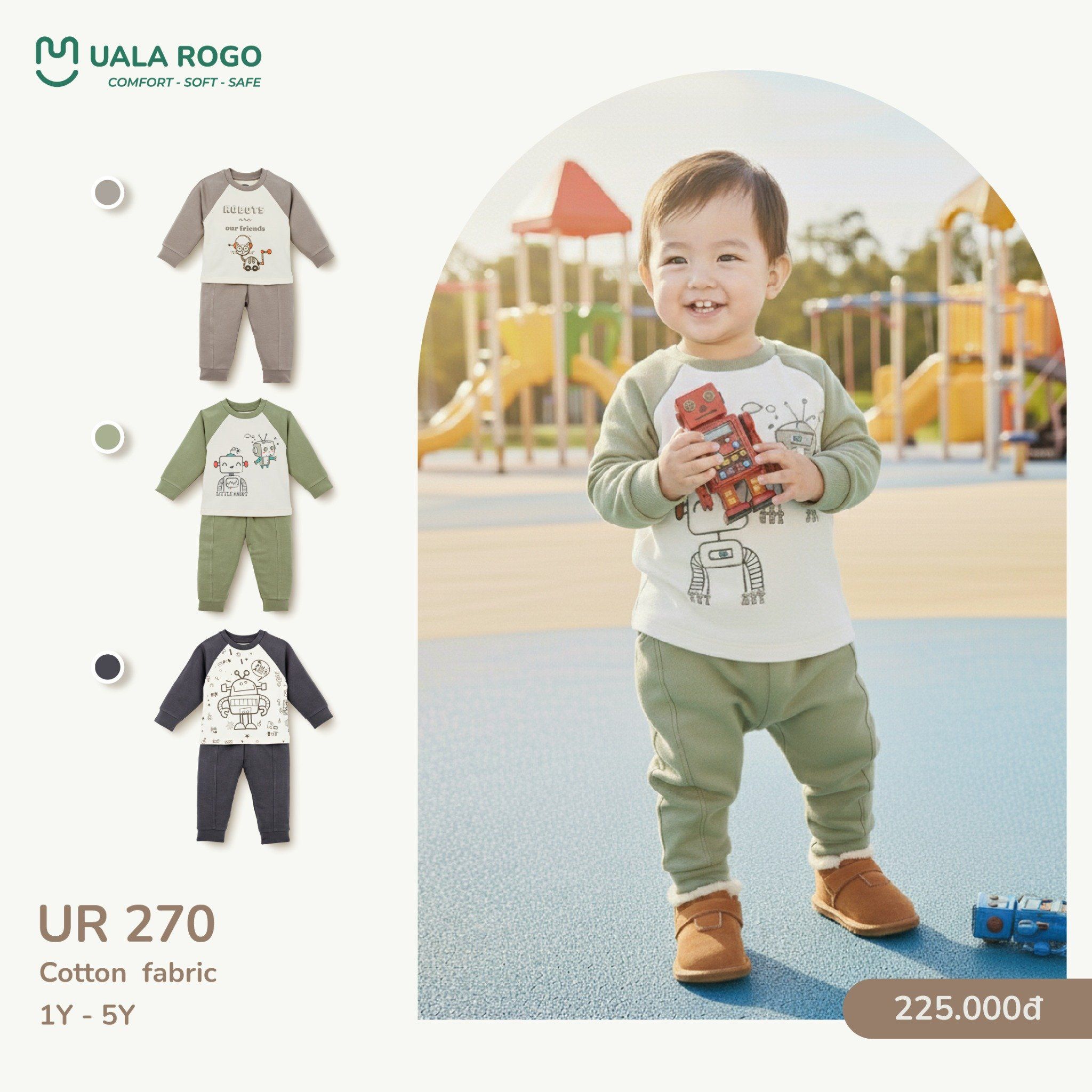  Bộ Dài Tay Cho Bé UR 270 