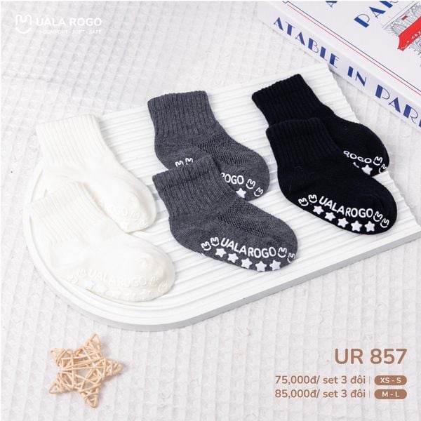  Set 3 Đôi Tất UalaRogo UR 857 