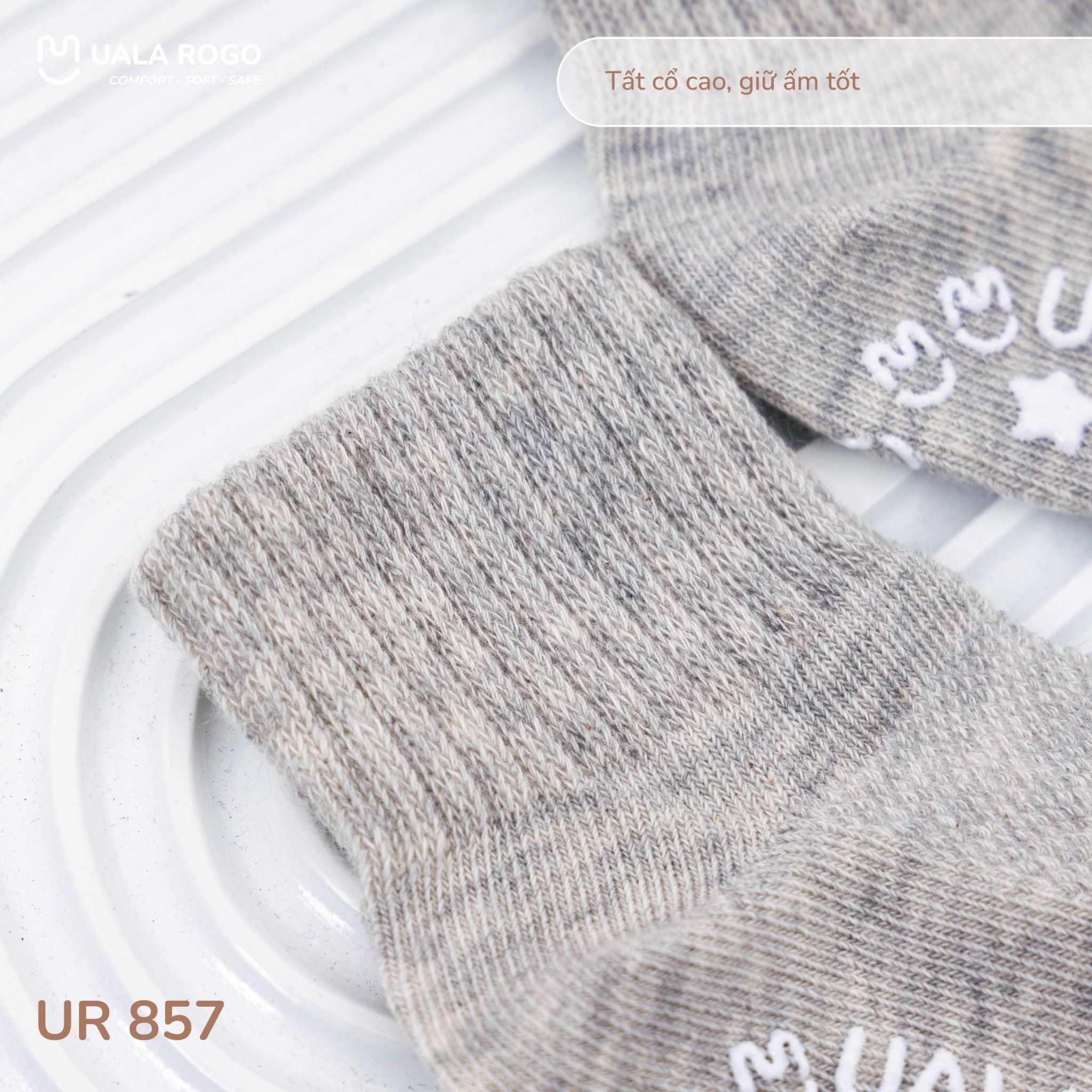  Set 3 Đôi Tất UalaRogo UR 857 