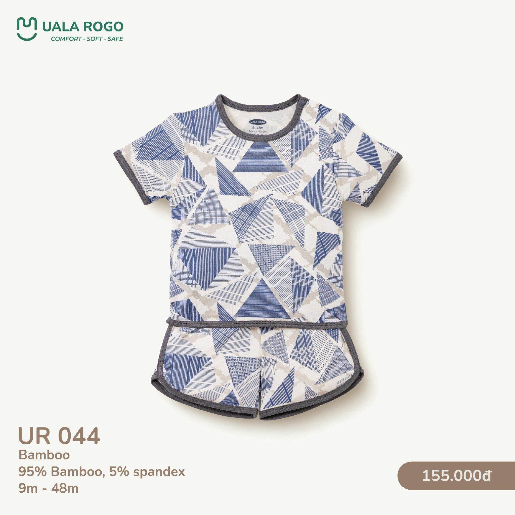  Bộ Cộc Tay Chất Liệu Bamboo UR 044 