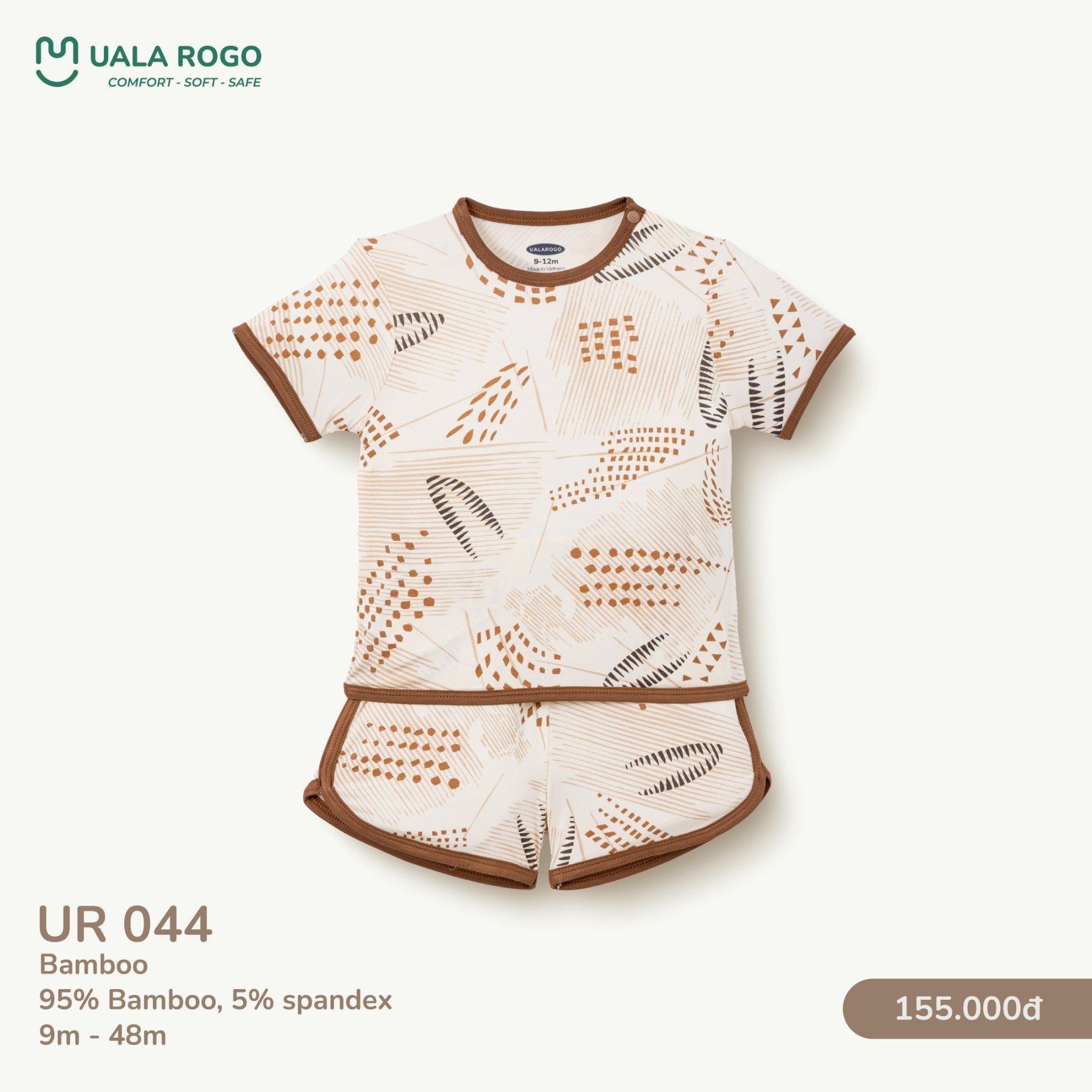  Bộ Cộc Tay Chất Liệu Bamboo UR 044 