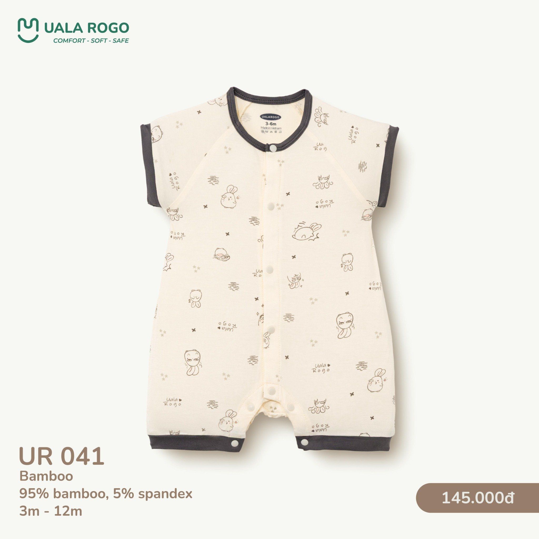  Bộ Cộc Tay Chất Liệu Bamboo UR 041 