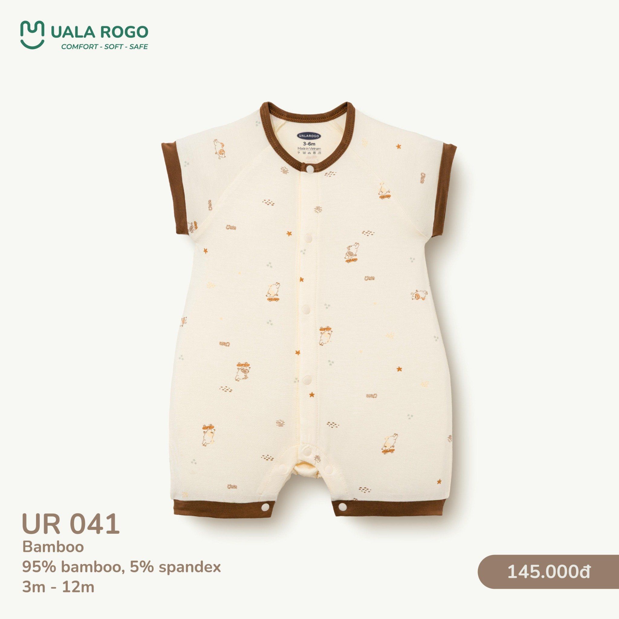  Bộ Cộc Tay Chất Liệu Bamboo UR 041 