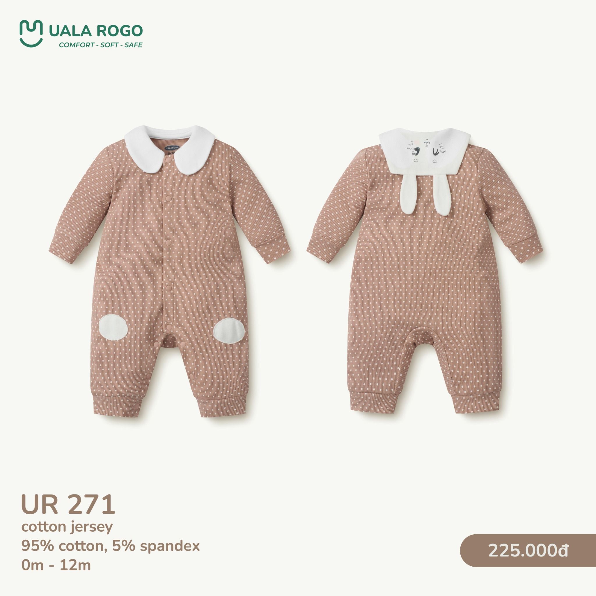  Bộ Body Dài Tay Cho Bé UR 271 