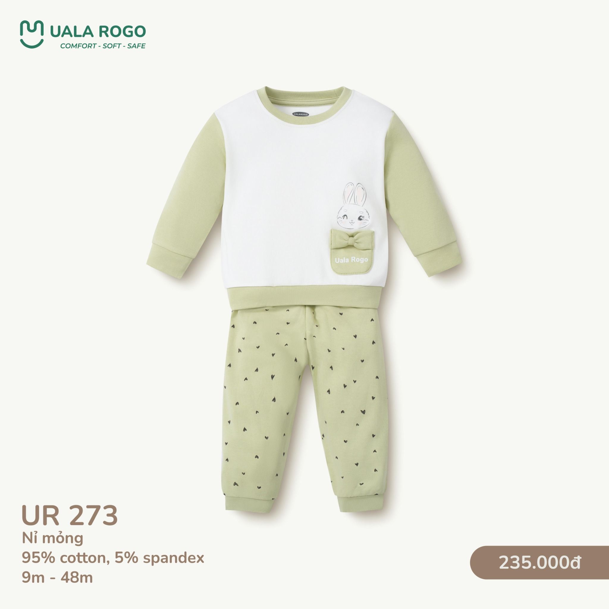  Bộ Dài Tay Cho Bé UR 273 