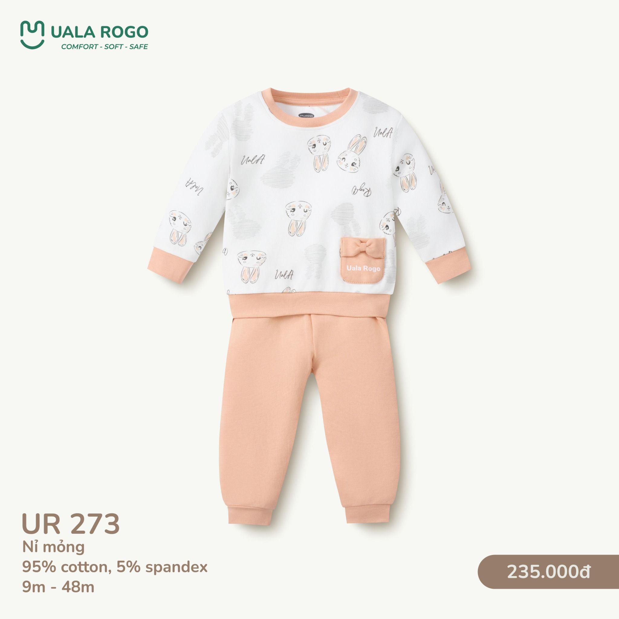  Bộ Dài Tay Cho Bé UR 273 