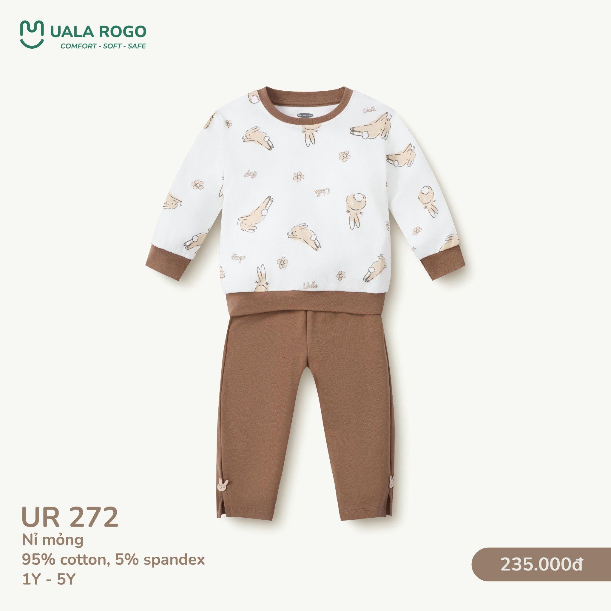  Bộ Dài Tay Cho Bé UR 272 