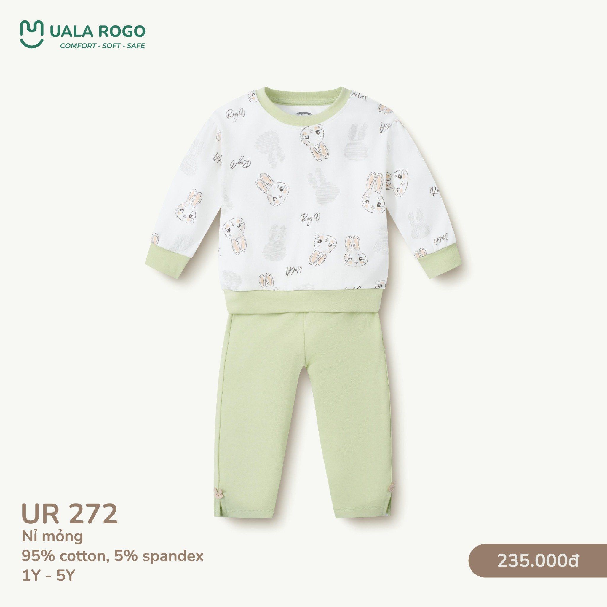  Bộ Dài Tay Cho Bé UR 272 