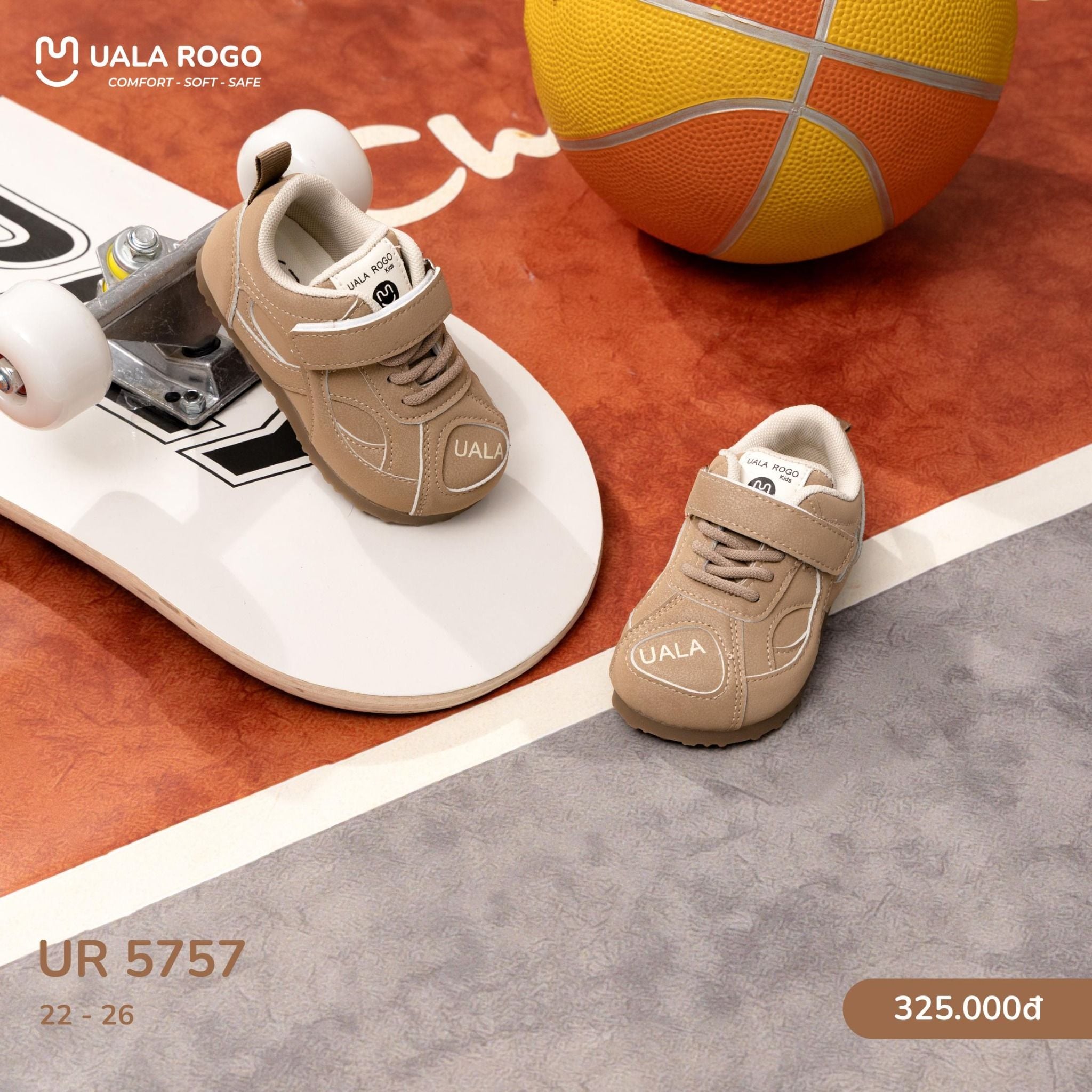  Giày Kids UalaRogo Cho Bé UR 5757 