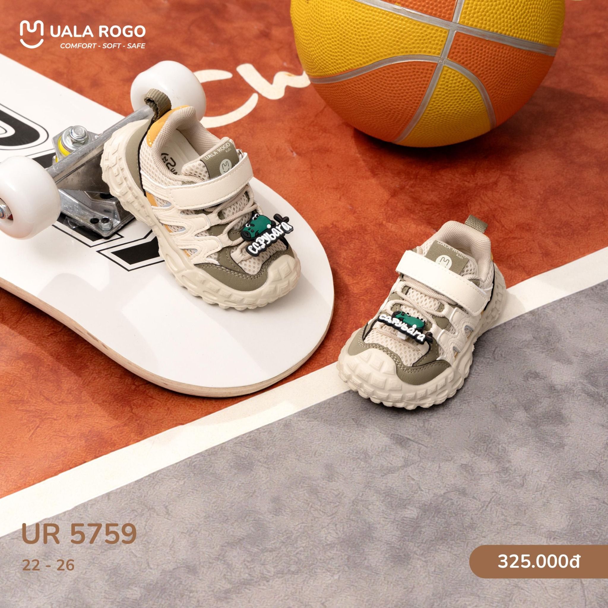  Giày Kids UalaRogo Cho Bé UR 5759 